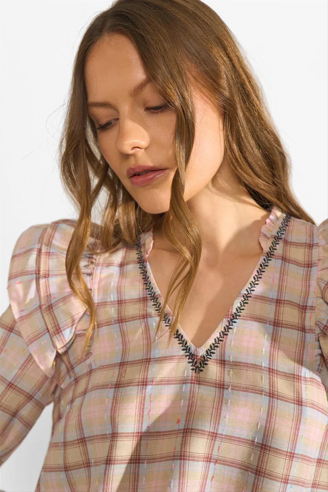 Nümph - Roze-Beige Maggi blouse