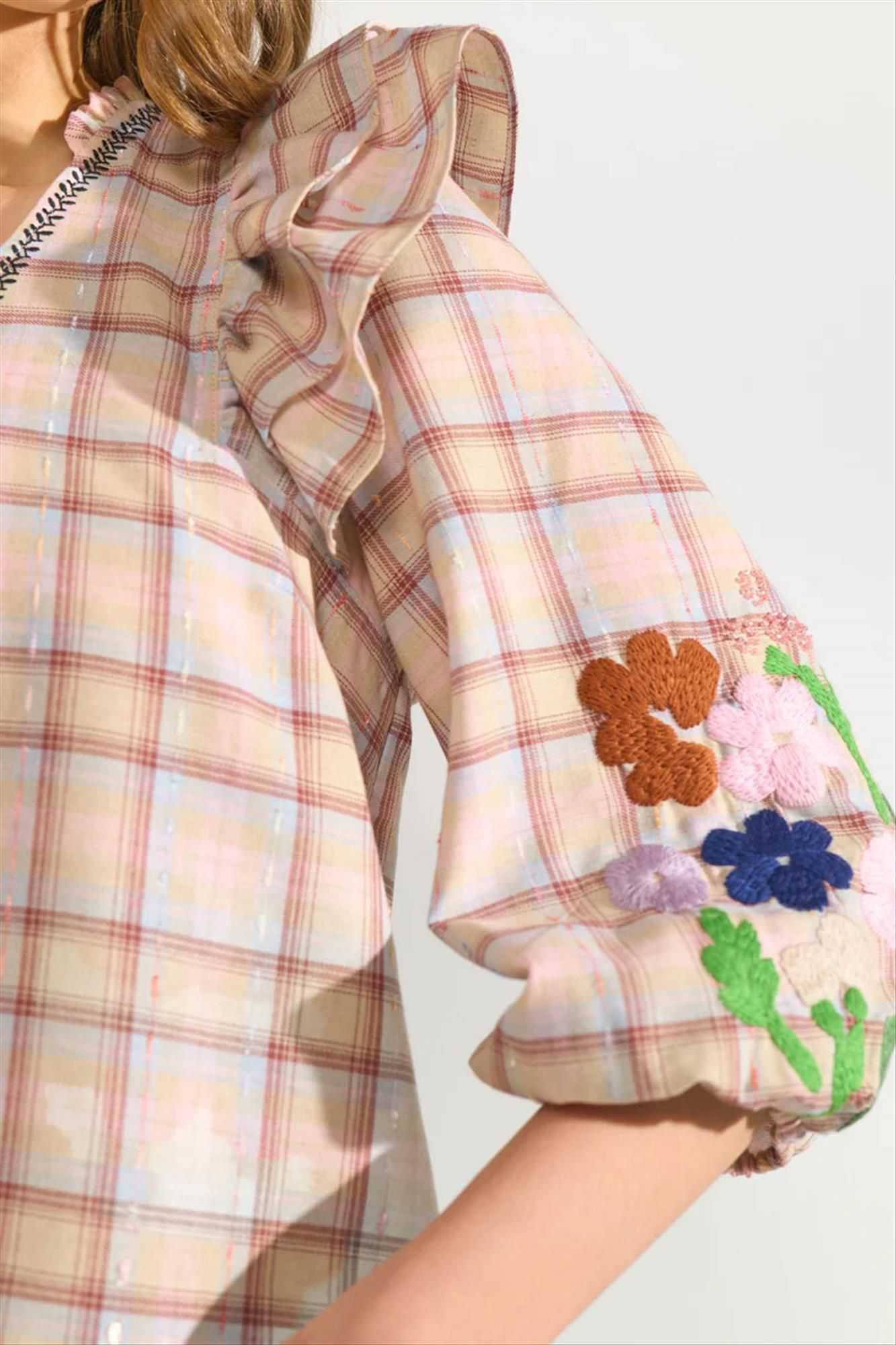 Nümph - Roze-Beige Maggi blouse