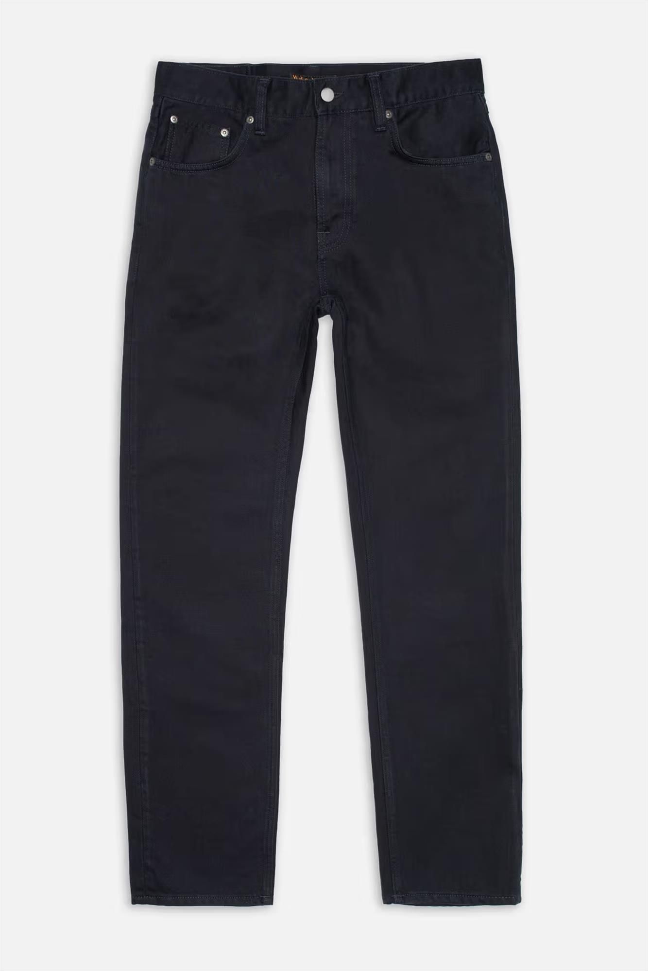 Nudie Jeans Co. - Donkerblauwe Gritty Jackson straight jeans