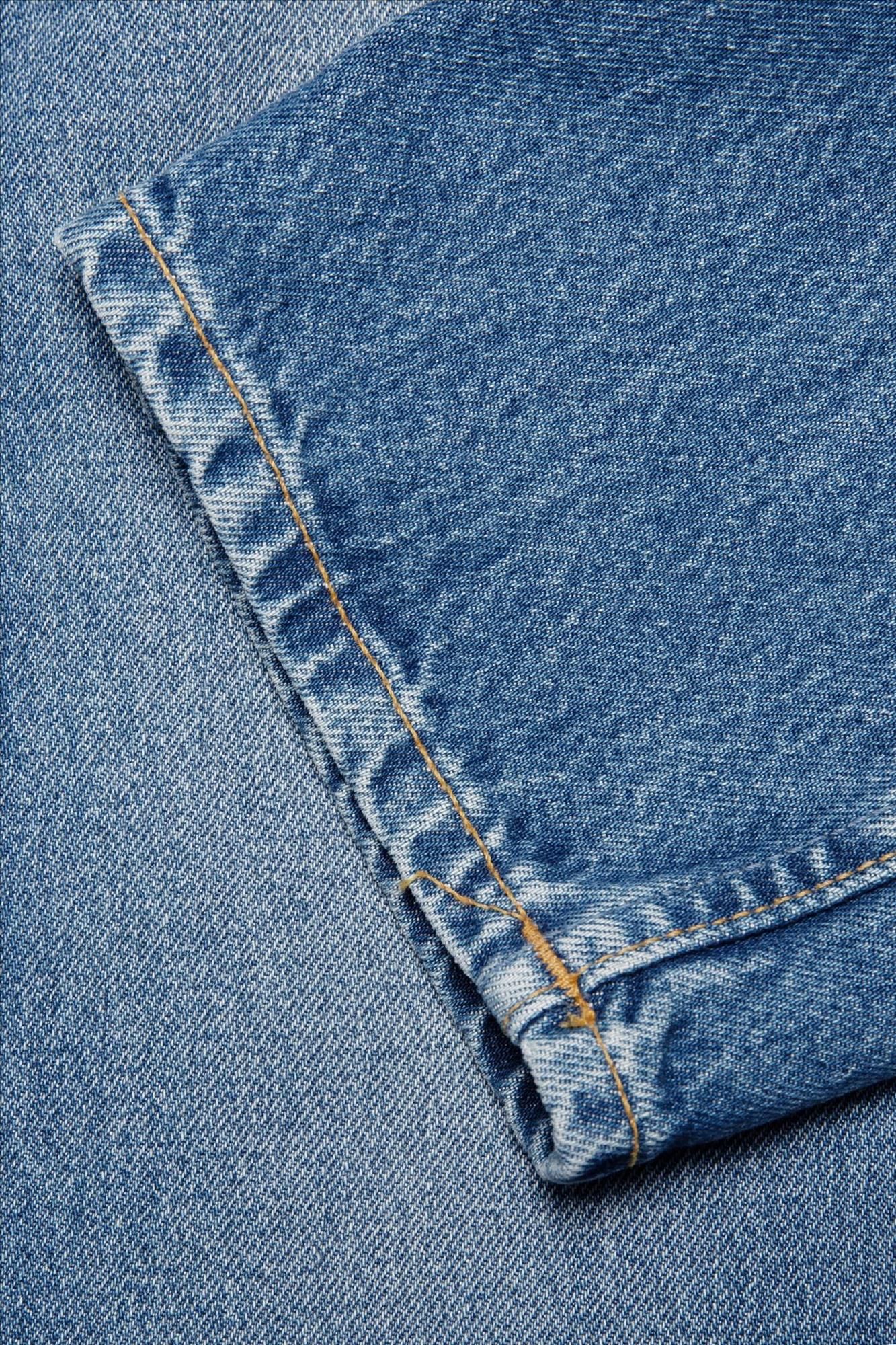 Nudie Jeans Co. - Blauwe Steady Eddie tapered jeans