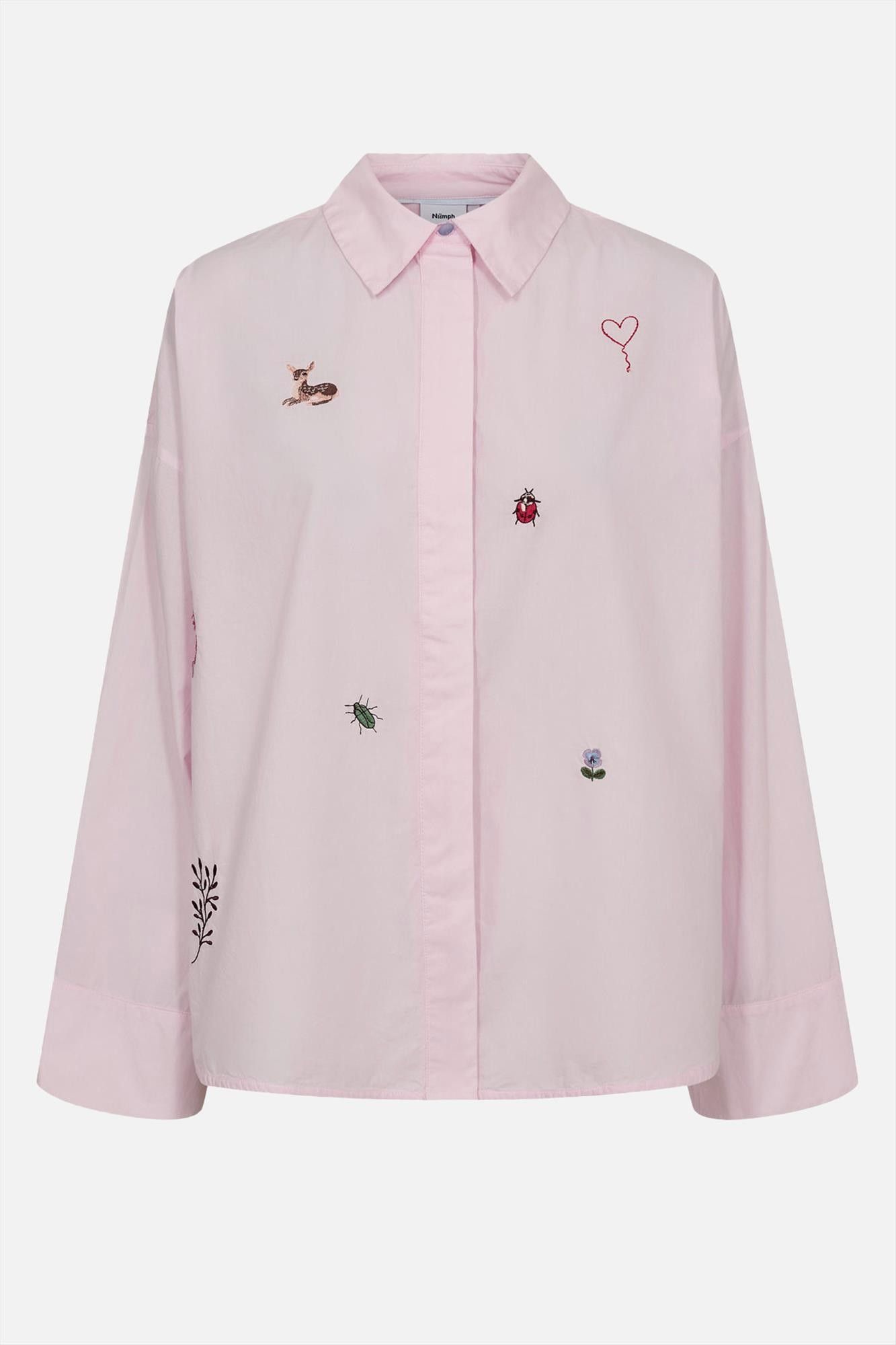 Nümph - Roze Tenja blouse