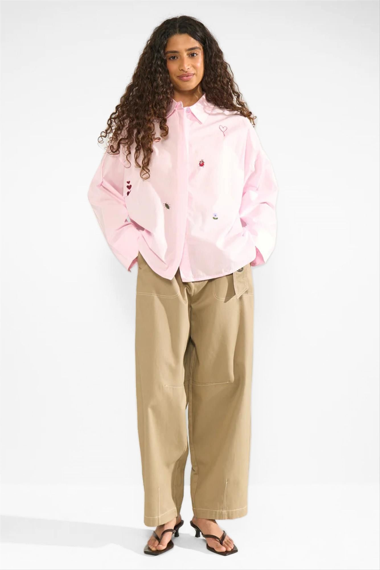 Nümph - Roze Tenja blouse