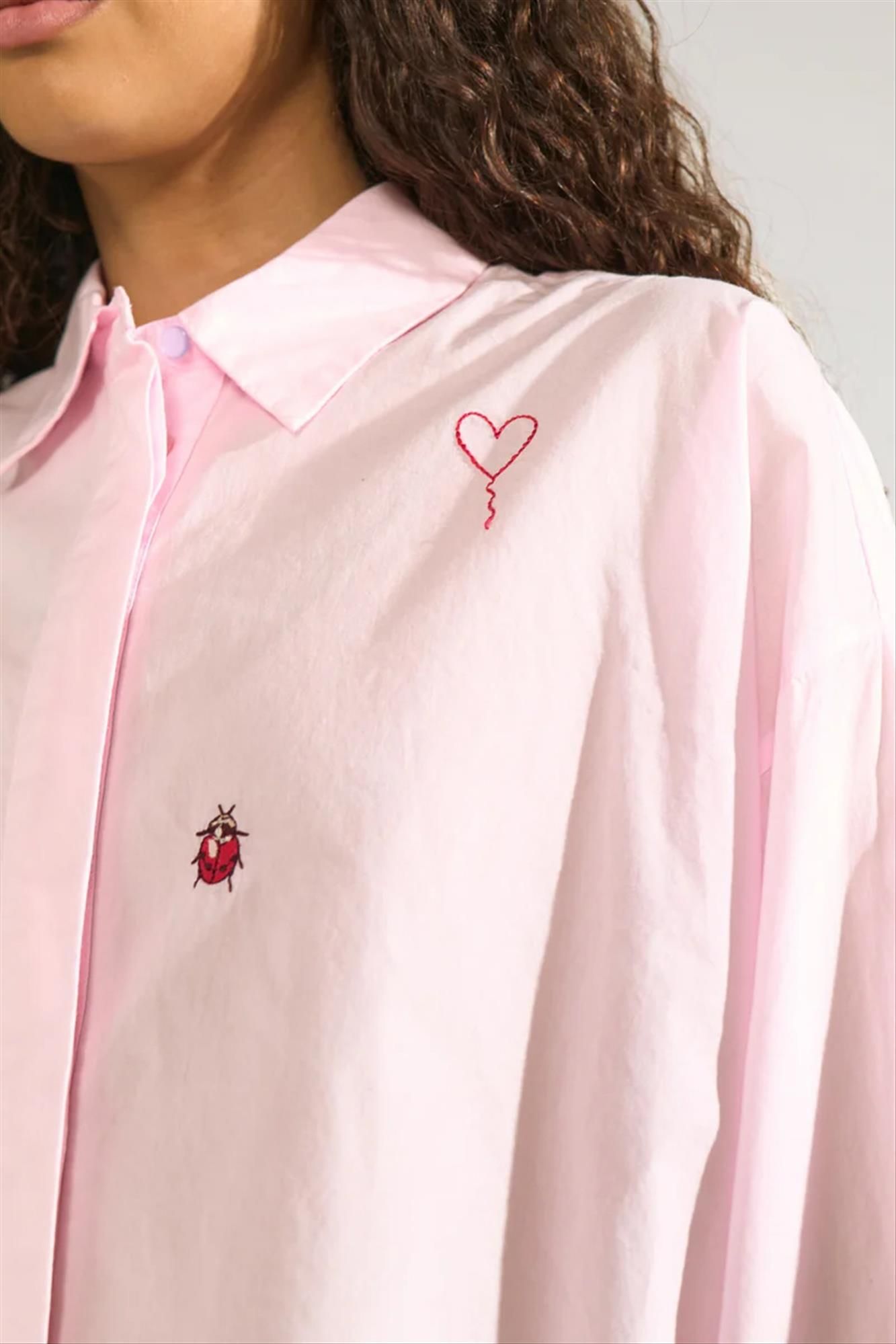 Nümph - Roze Tenja blouse