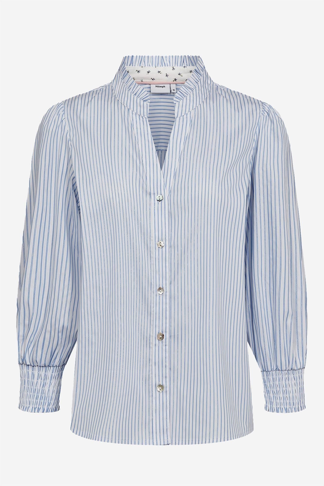 Nümph - Lichtblauwe Lili blouse