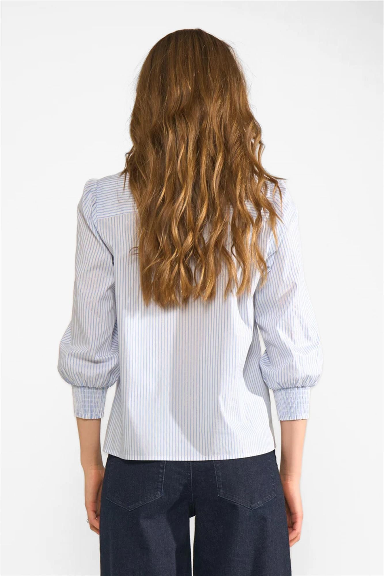 Nümph - Lichtblauwe Lili blouse