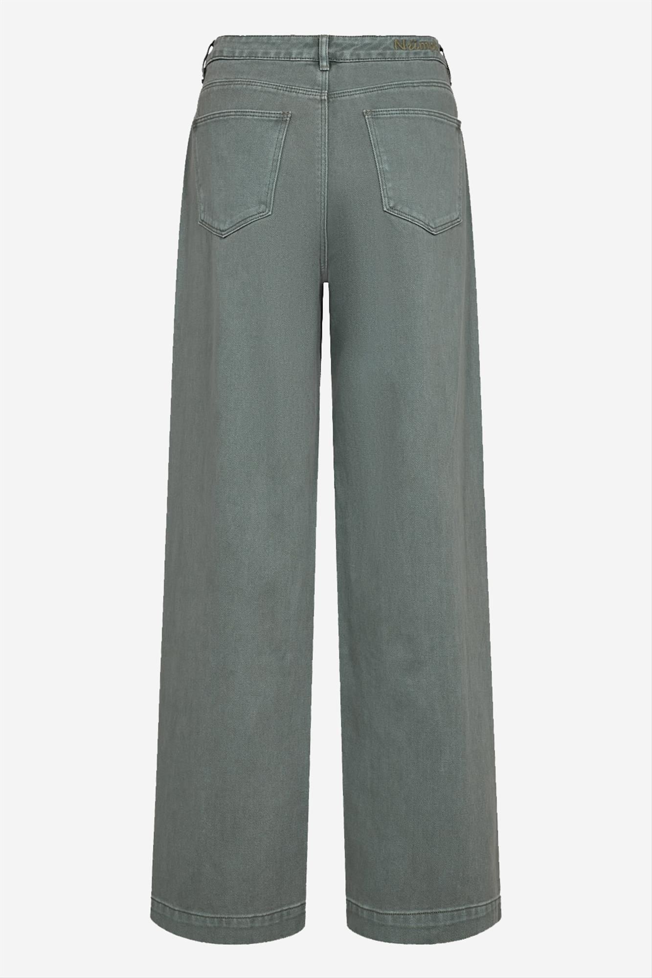 Nümph - Groene Hamilton wide jeans