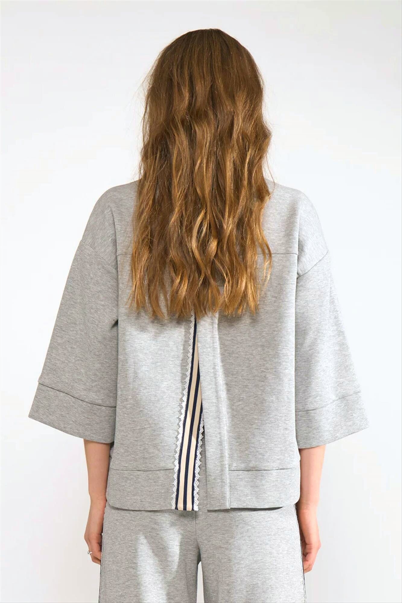 Nümph - Grijze Nathalie sweater