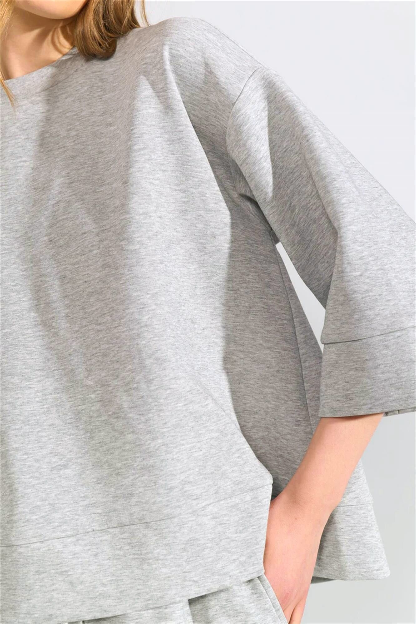 Nümph - Grijze Nathalie sweater