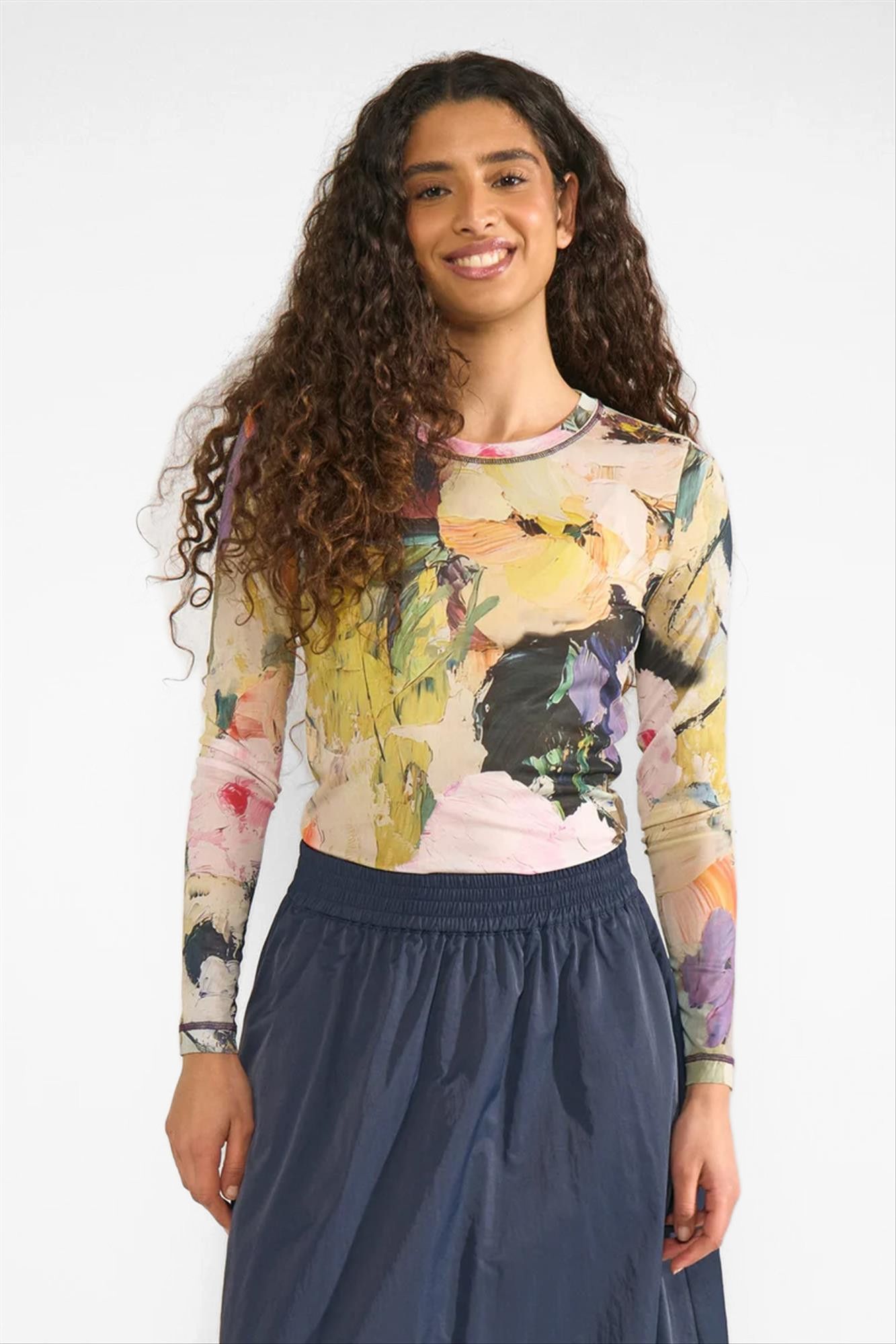 Nümph - Multicolor Almia longsleeve