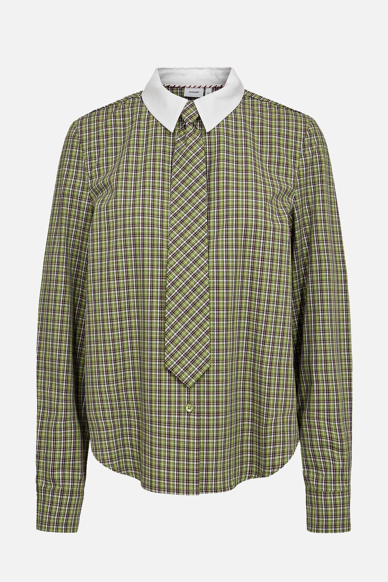 Nümph - Groene Sussie blouse