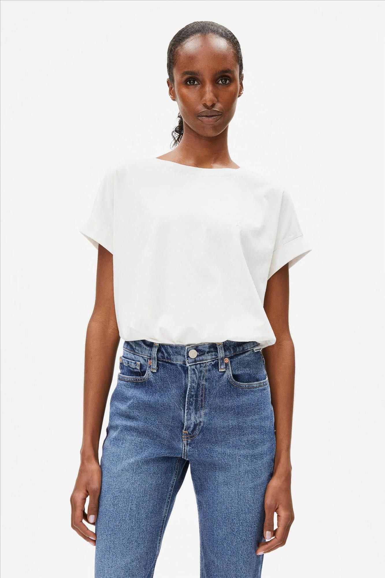 Armed Angels - Witte Idaara T-shirt