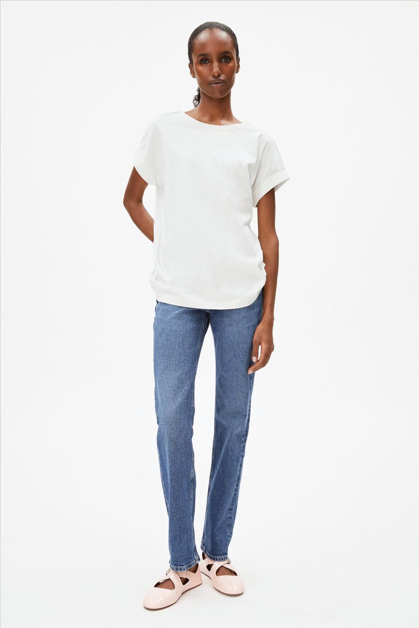 Armed Angels - Witte Idaara T-shirt