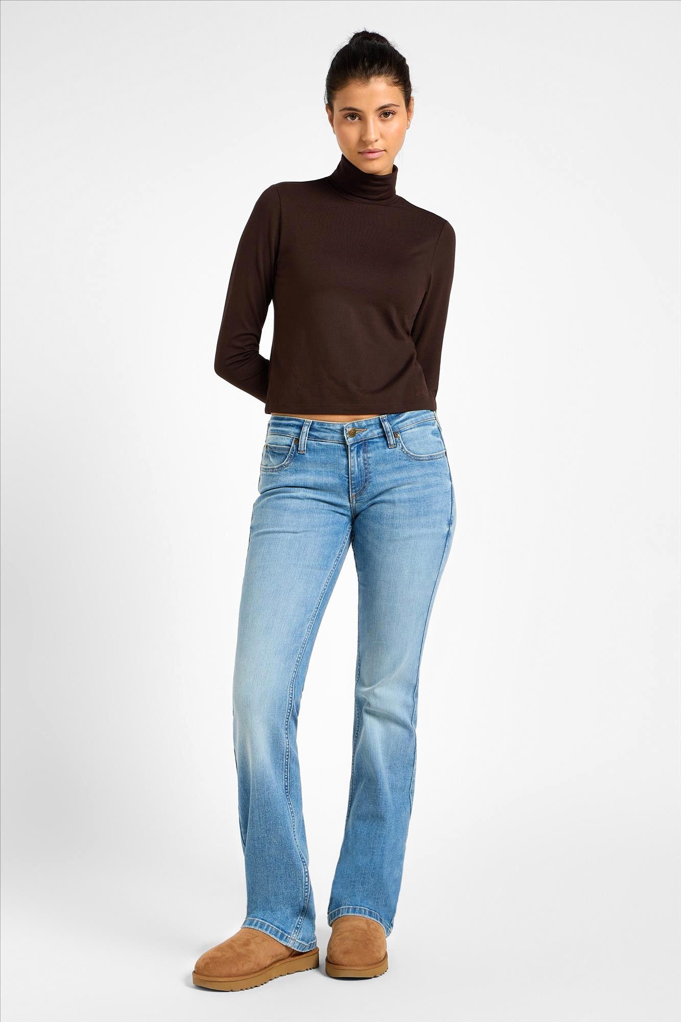 Lee - Lichtblauwe Jessica bootcut jeans