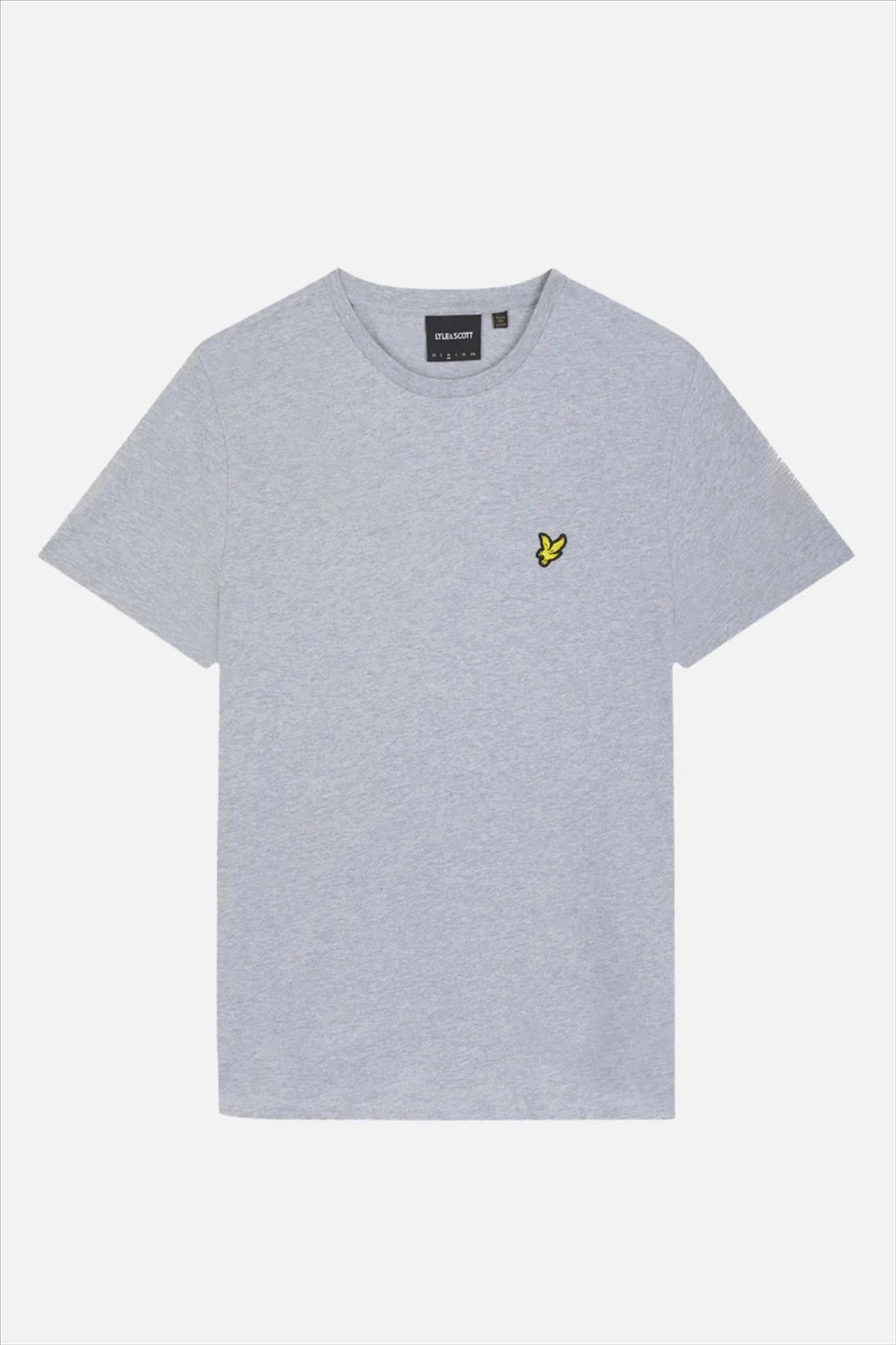 Lyle & Scott - Lichtgrijze Plain T-Shirt