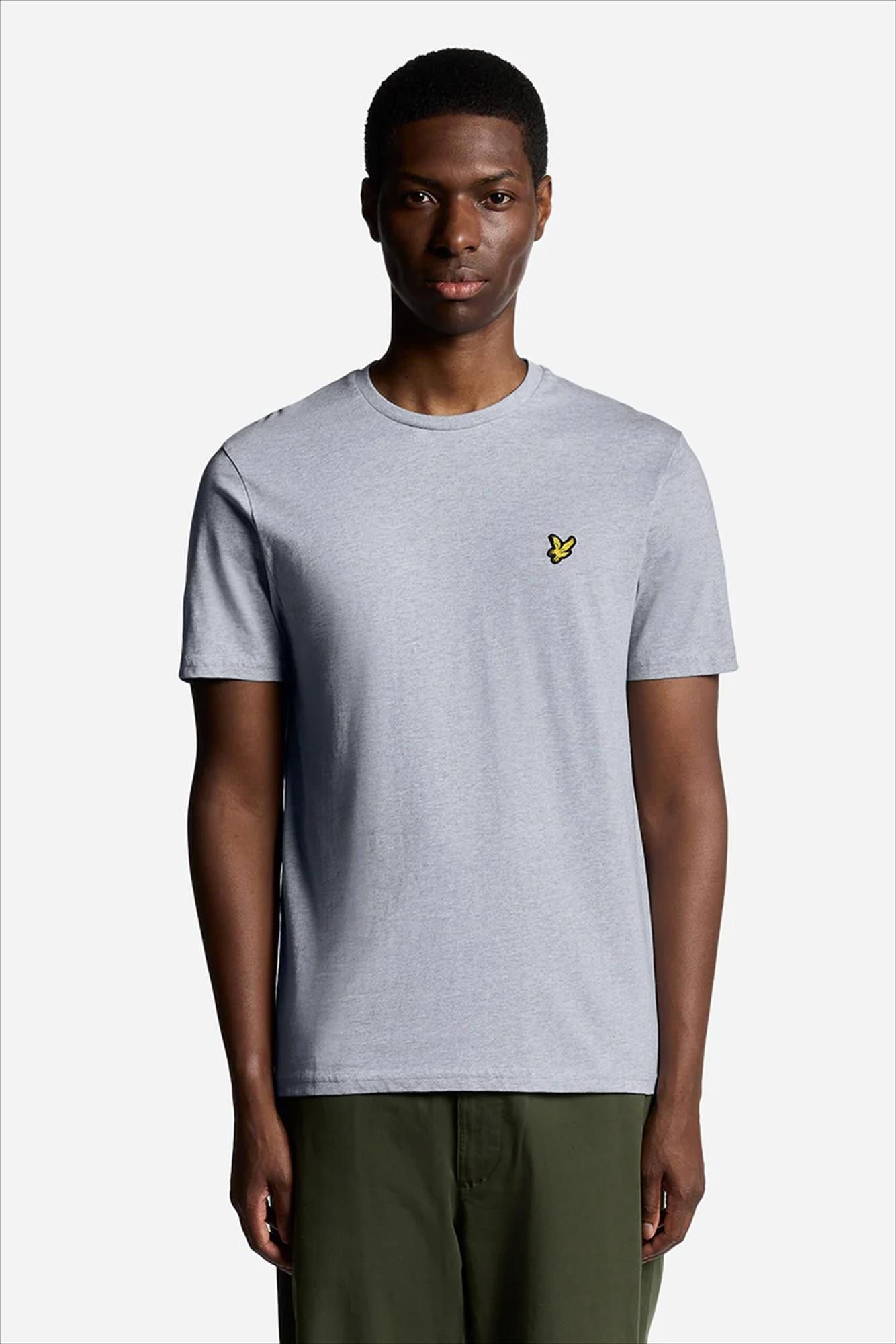Lyle & Scott - Lichtgrijze Plain T-Shirt