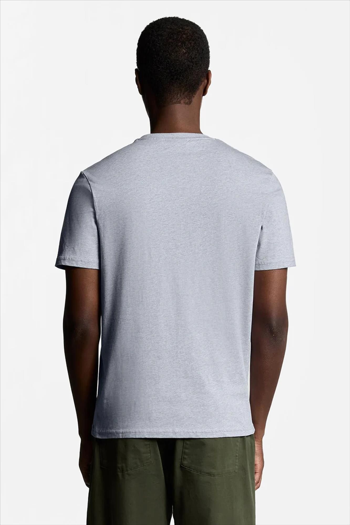 Lyle & Scott - Lichtgrijze Plain T-Shirt
