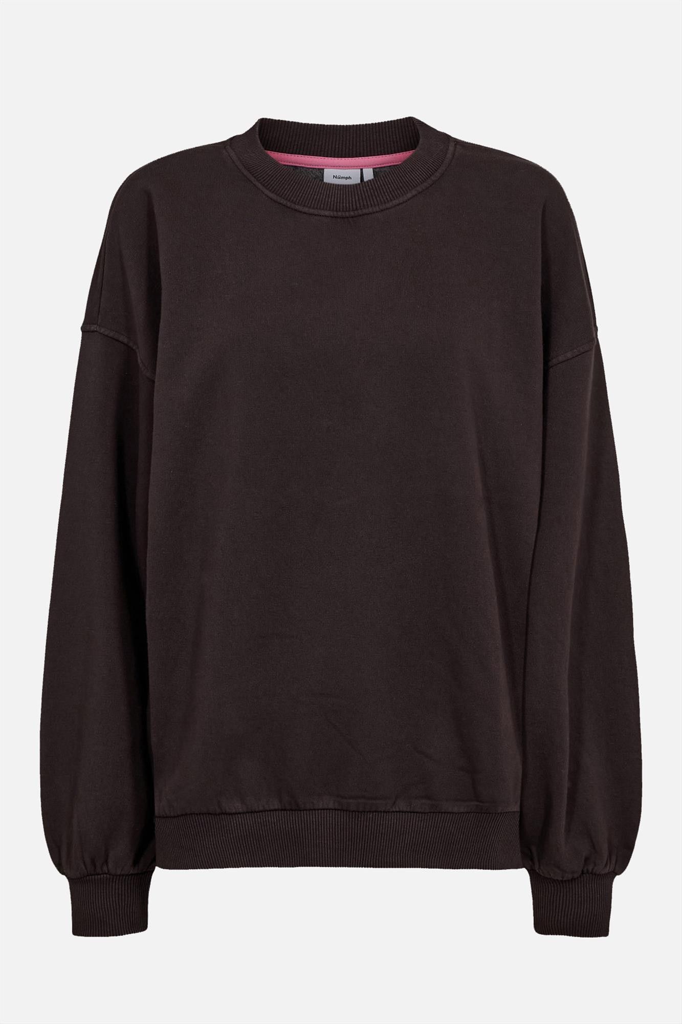 Nümph - Donkerbruine Bissa sweater