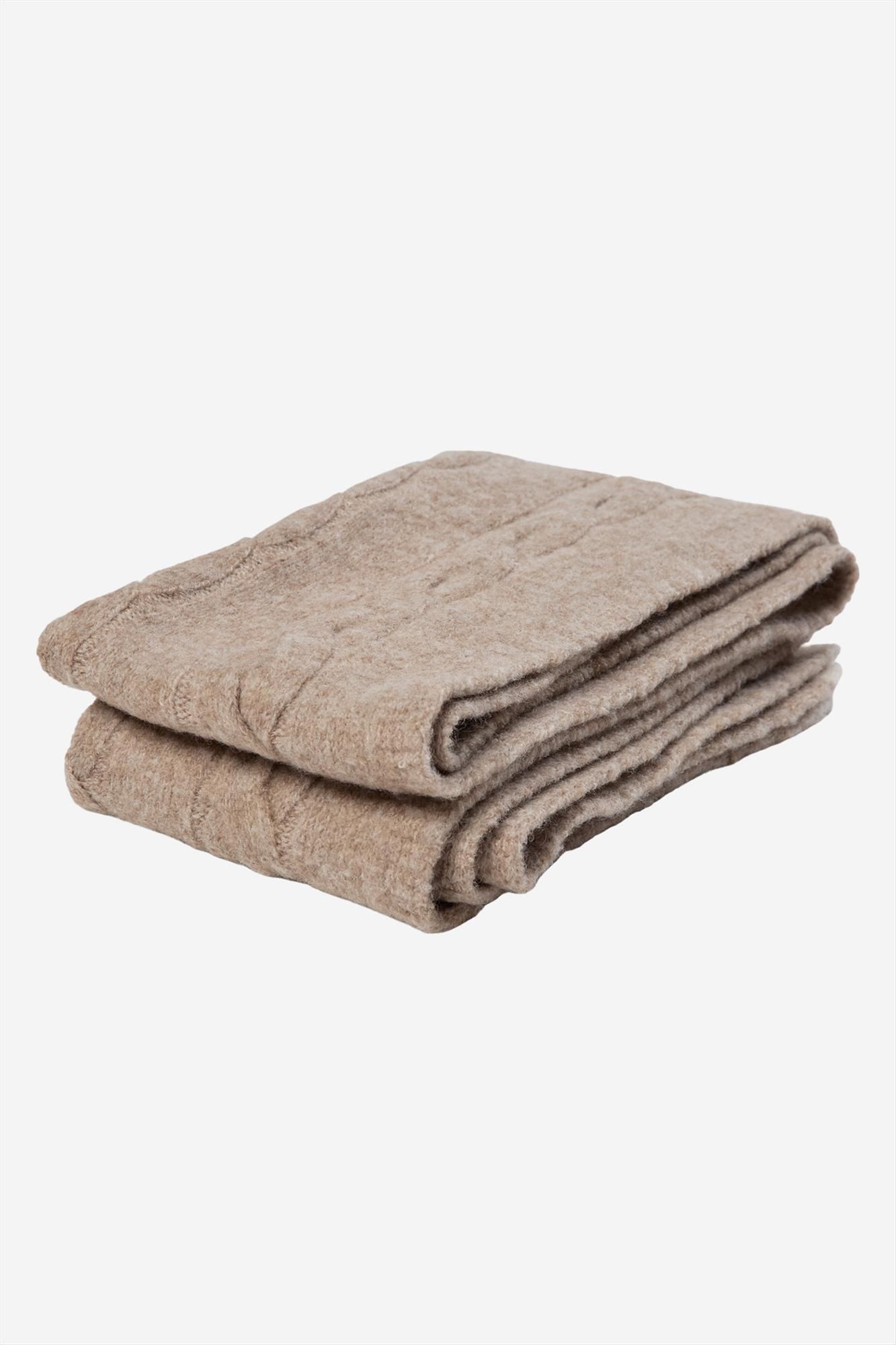 Nümph - Grijsbeige Nuleika sjaal