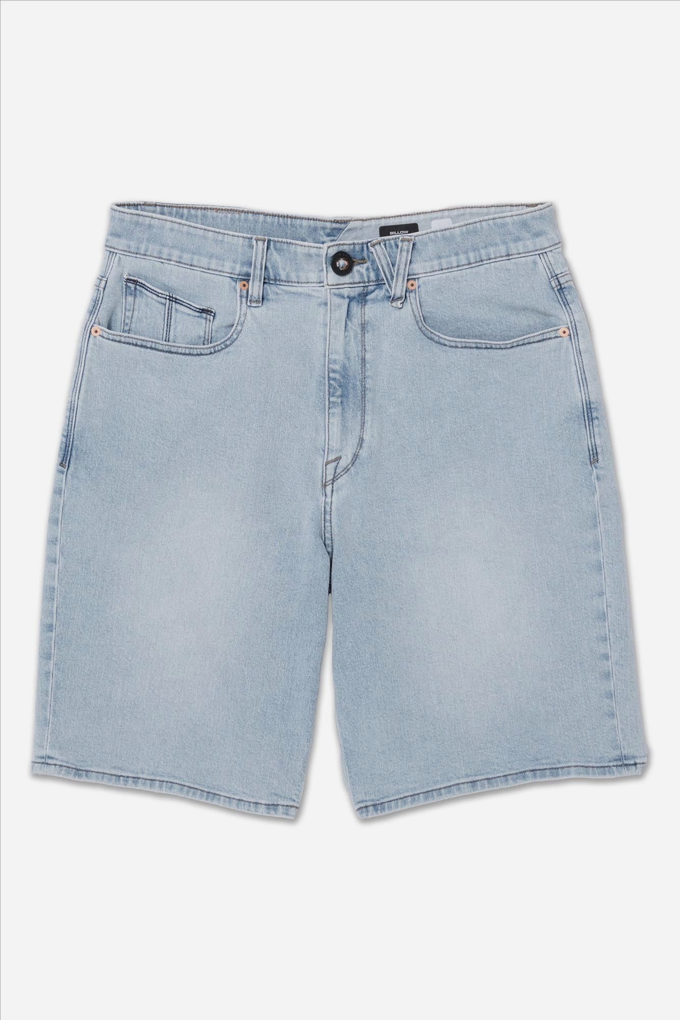 Volcom - Lichtblauwe Billow Denim short