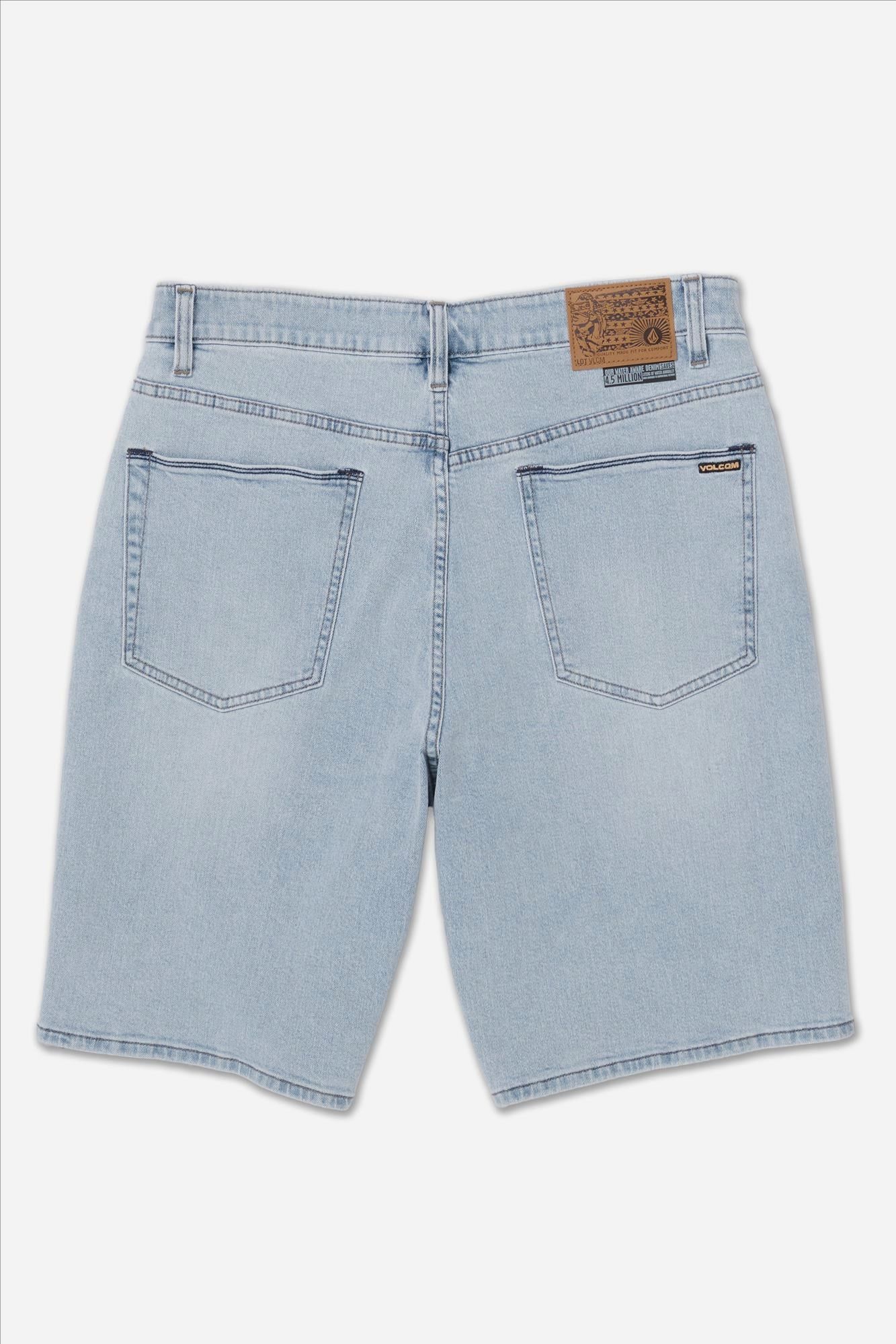 Volcom - Lichtblauwe Billow Denim short