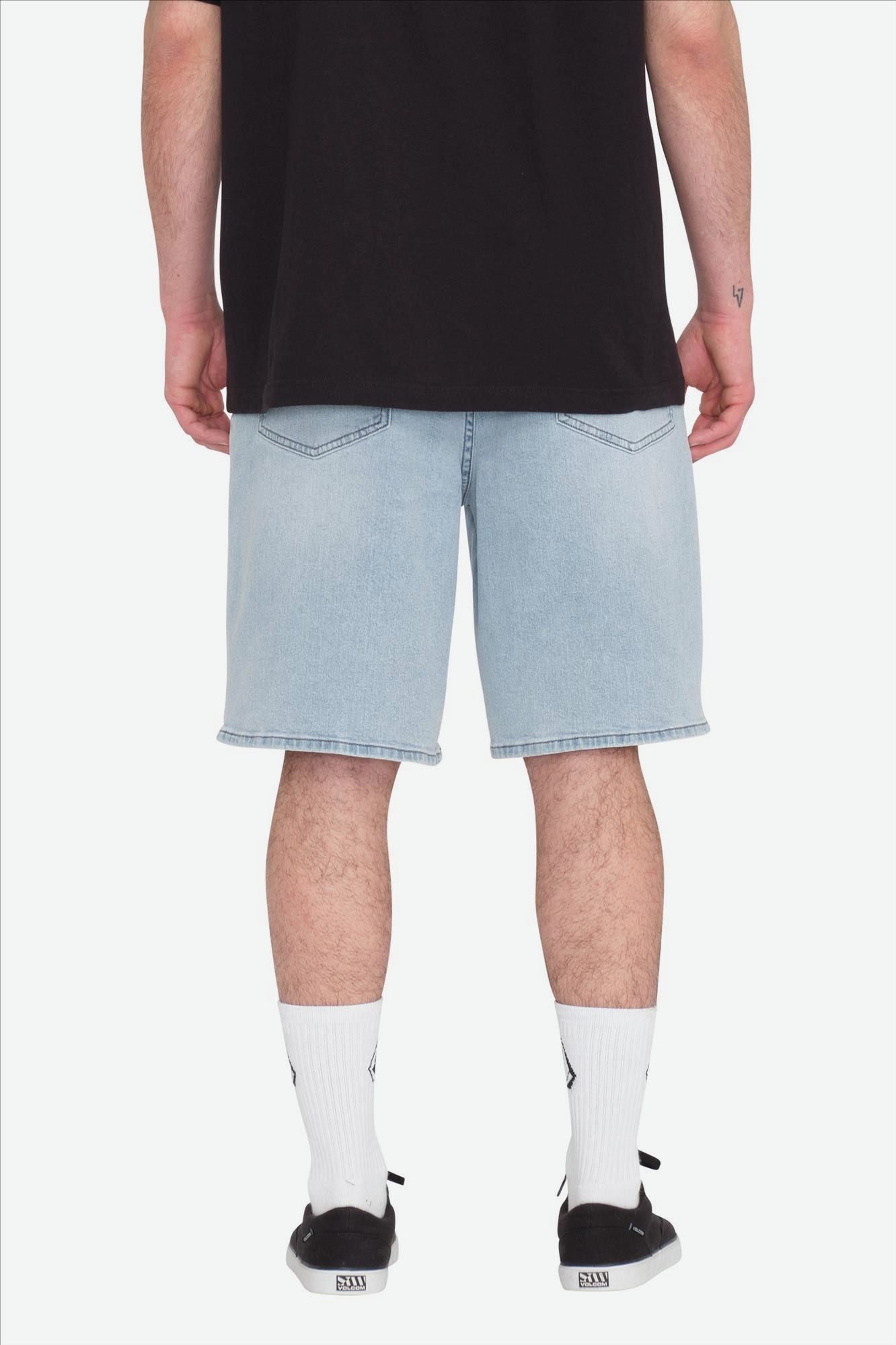 Volcom - Lichtblauwe Billow Denim short