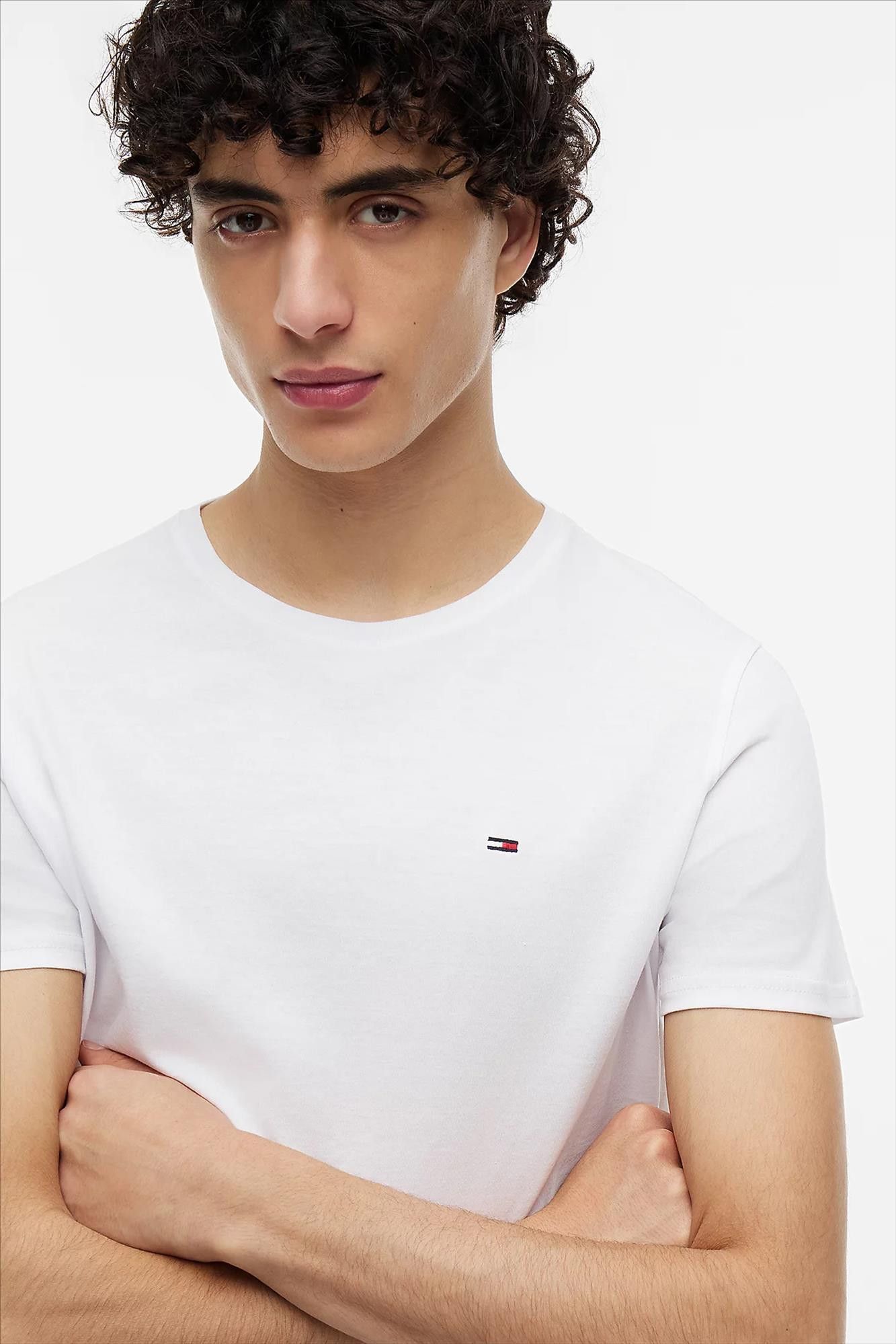 Tommy Jeans - Witte Hanson T-shirt