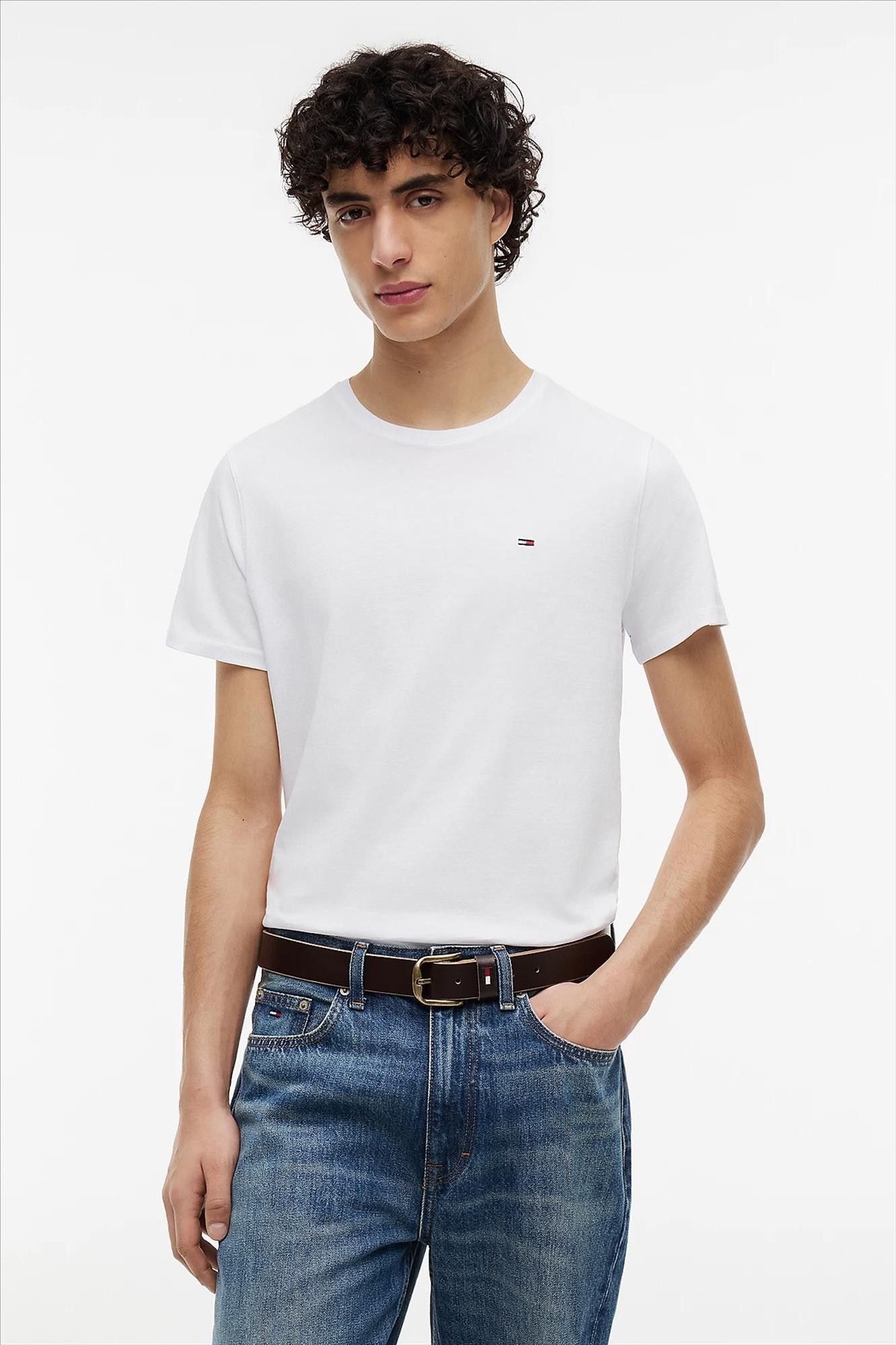 Tommy Jeans - Witte Hanson T-shirt