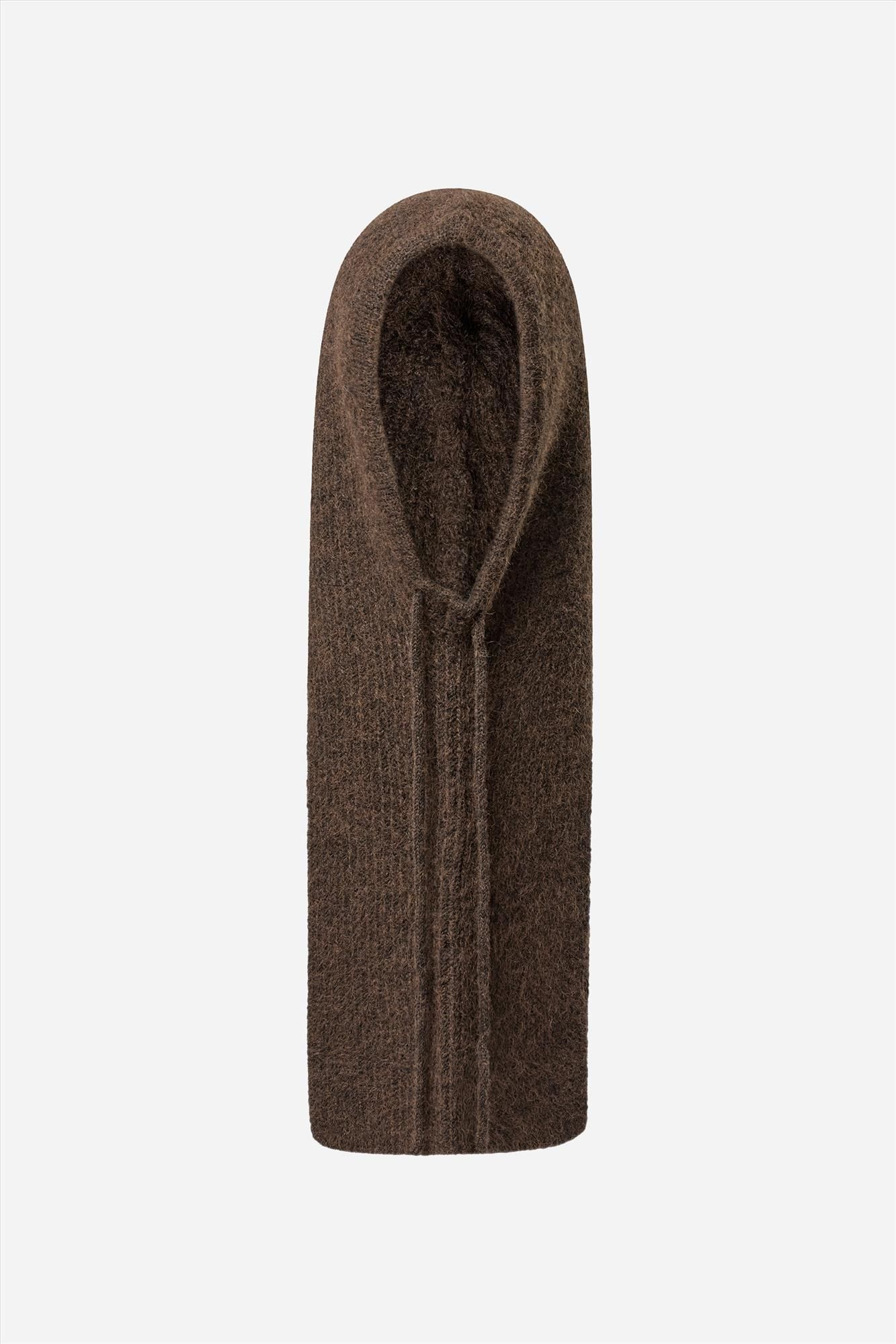 CO'COUTURE - Bruine Gina balaclava