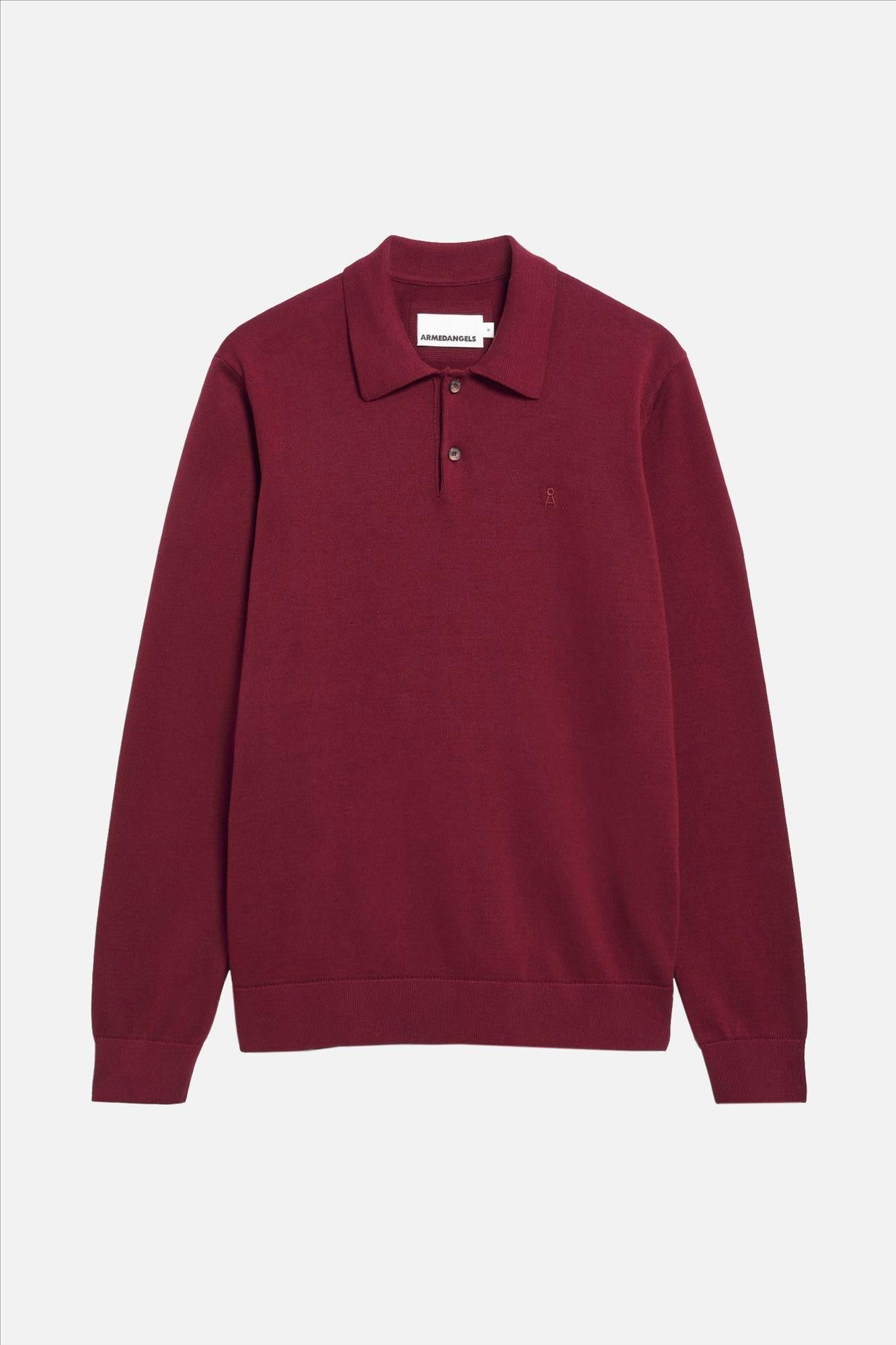 Armed Angels - Bordeaux Knit polotrui