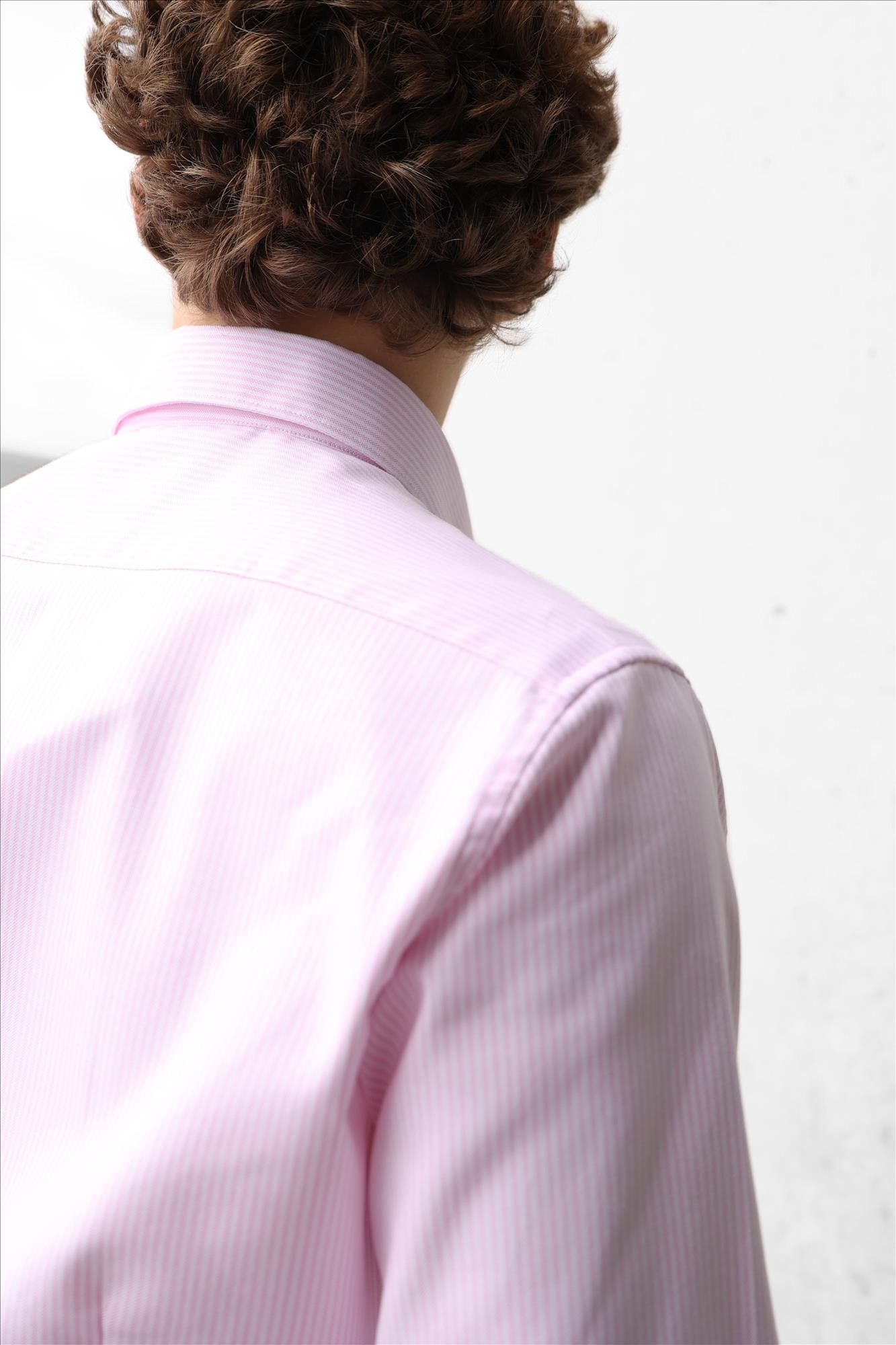 Twelve Ounce - Wit-Roze The Windsor hemd
