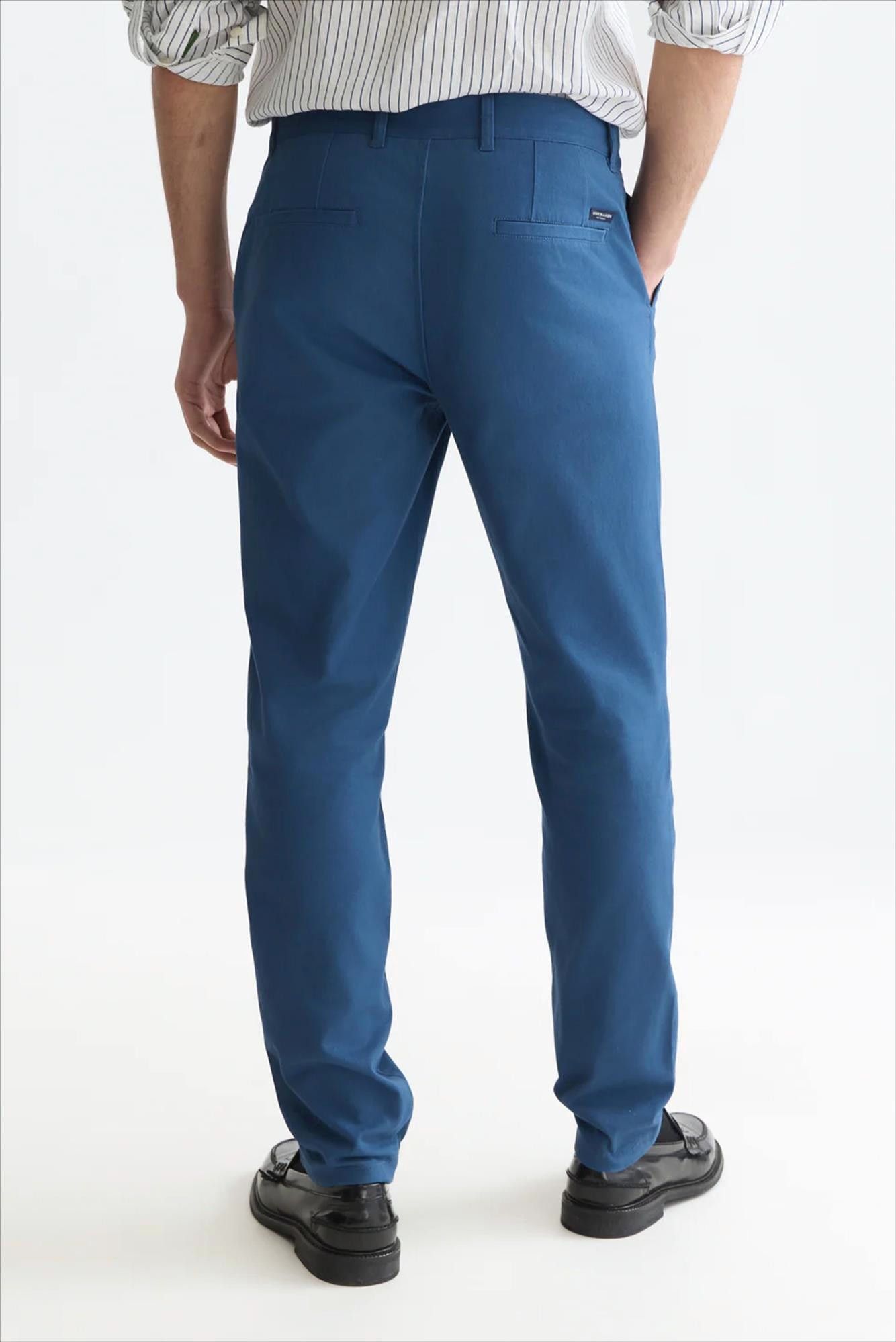 Scotch & Soda - Blauwe Stuart Slim chino