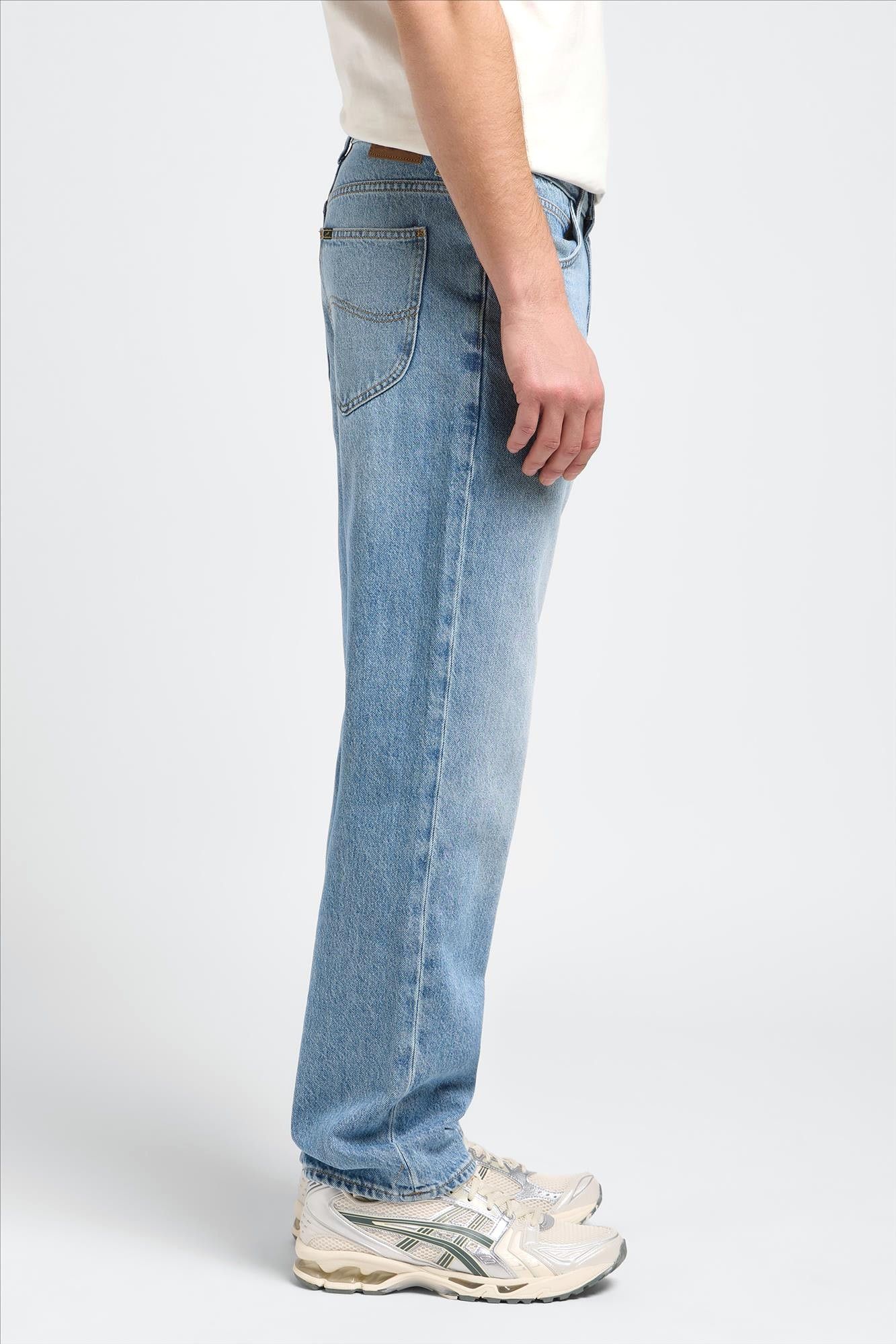 Lee - Lichtblauwe Haden relaxed straight jeans