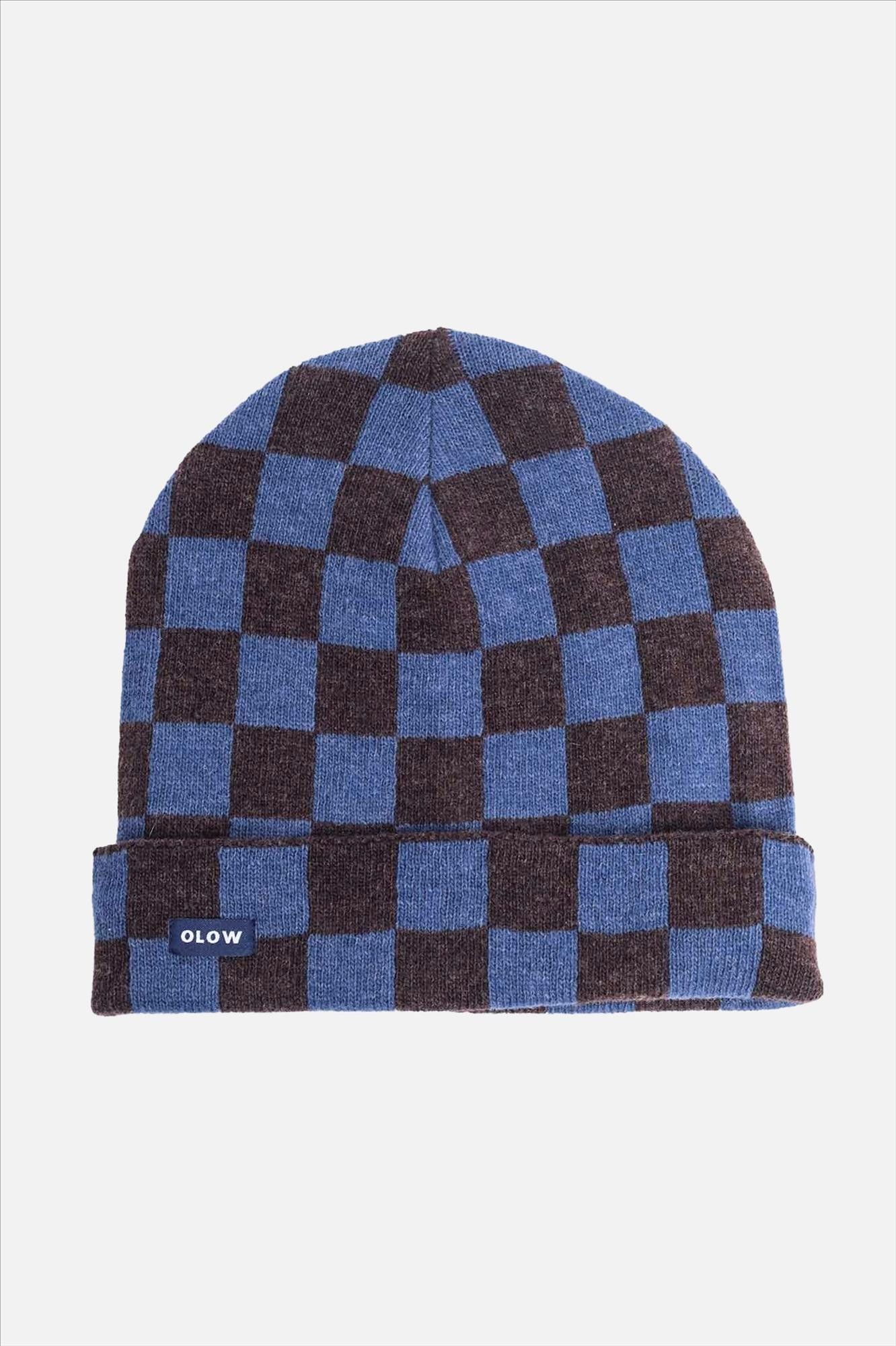 OLOW - Blauw-Bruine Odysse muts