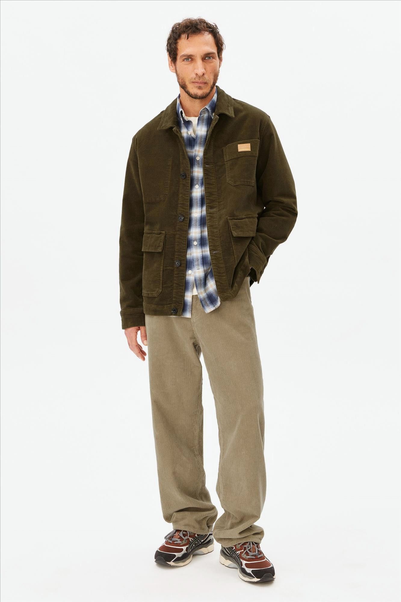 Armed Angels - Kaki Corduroy Bakers blazer