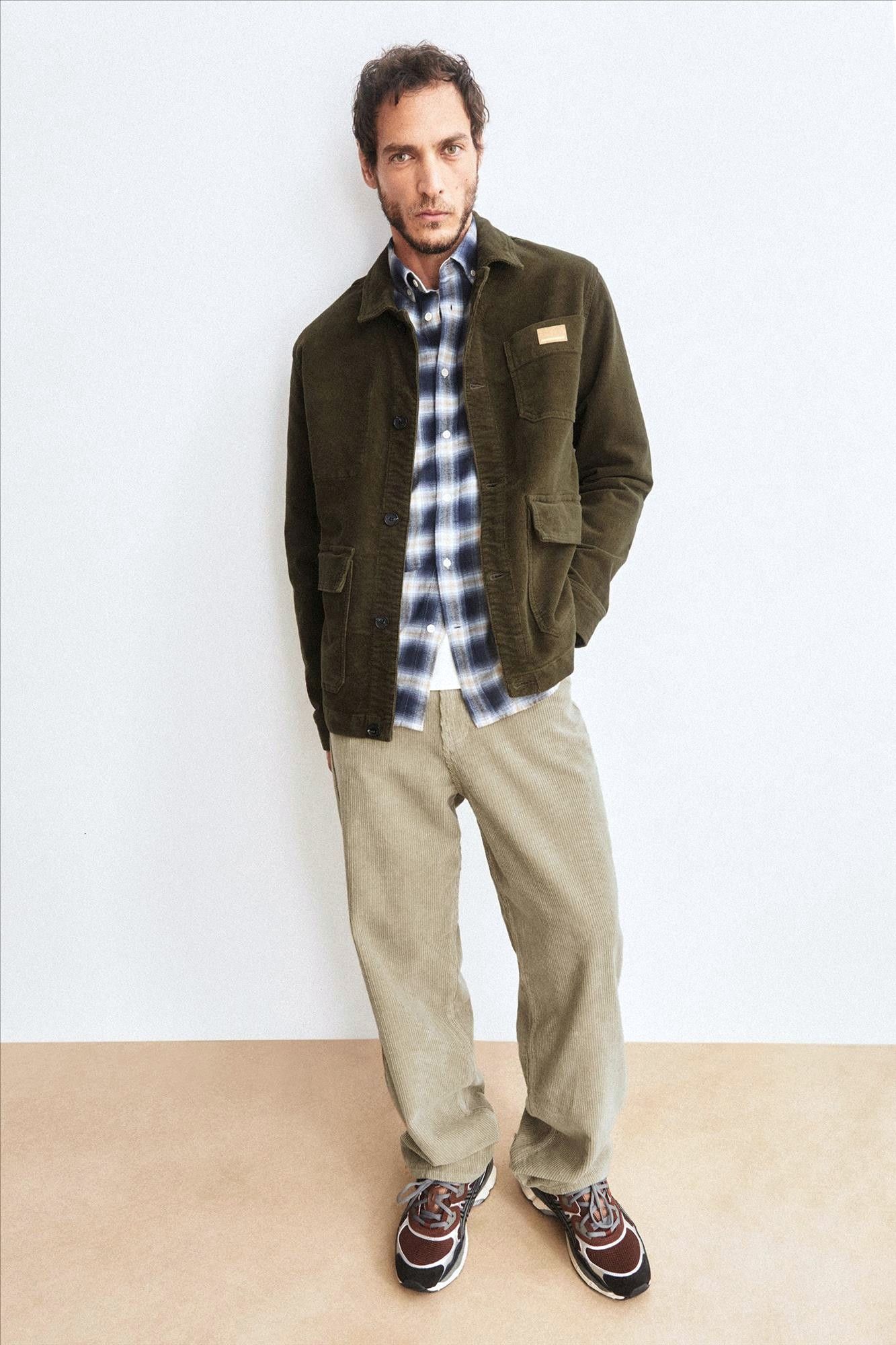 Armed Angels - Kaki Corduroy Bakers blazer