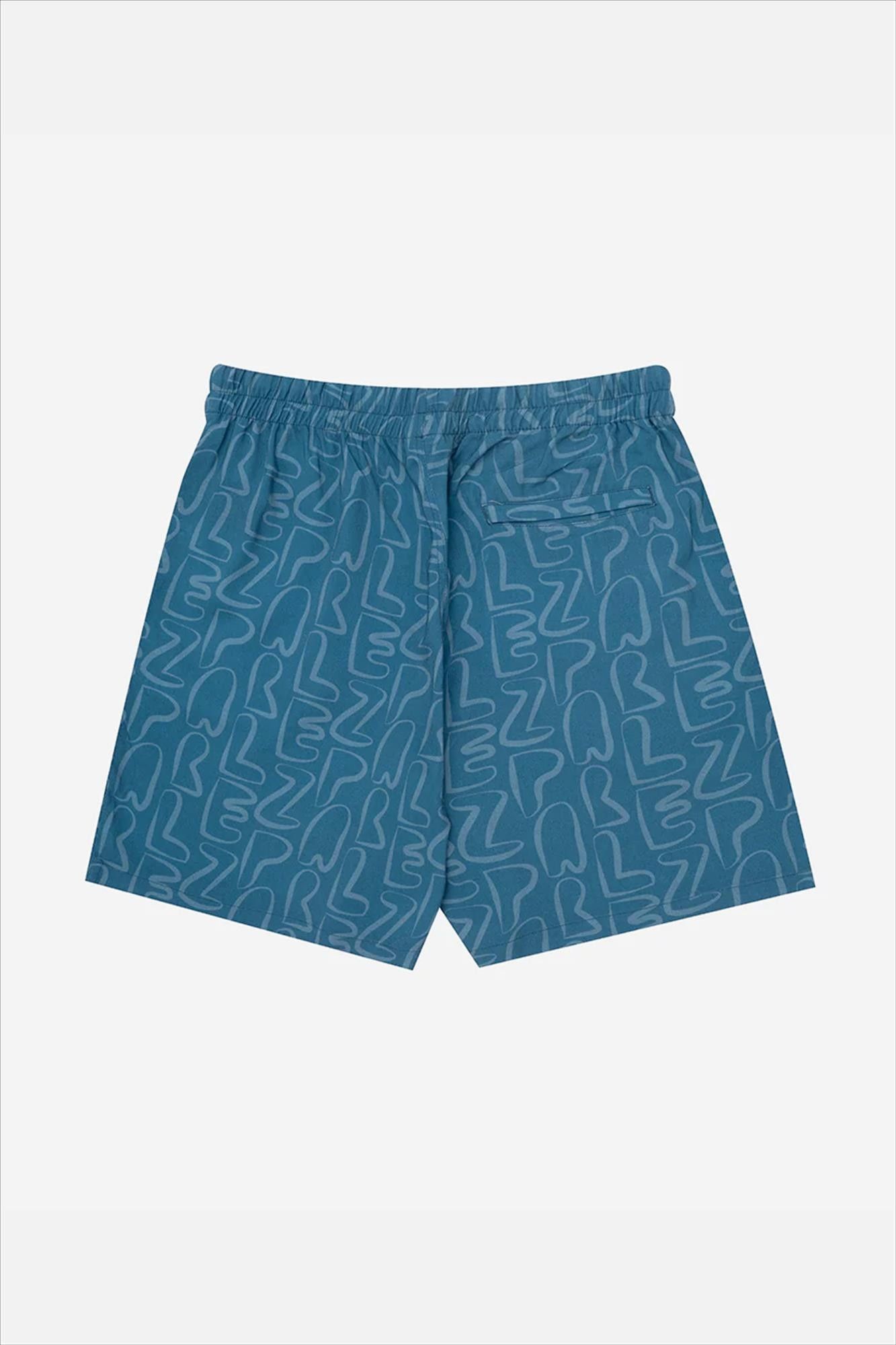 PARLEZ - Blauwe Wake short