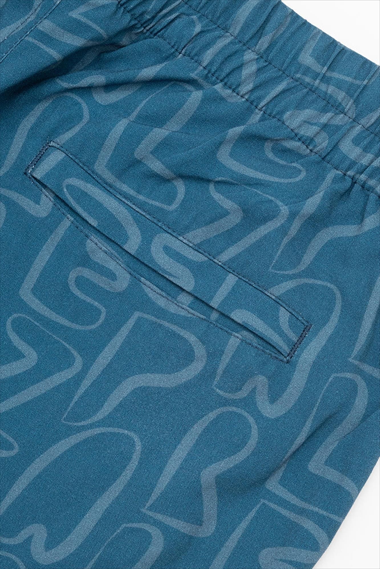 PARLEZ - Blauwe Wake short