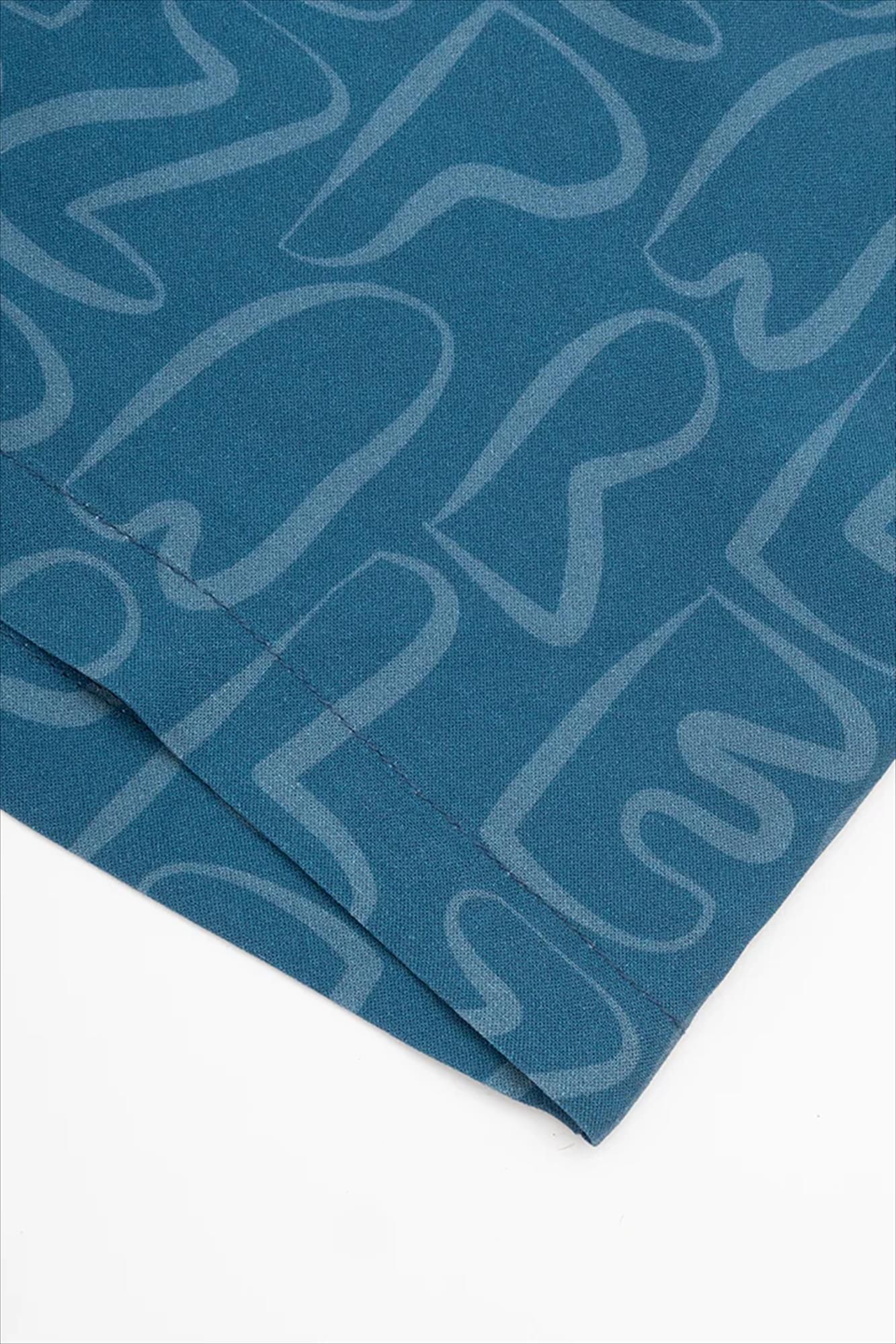 PARLEZ - Blauwe Wake short