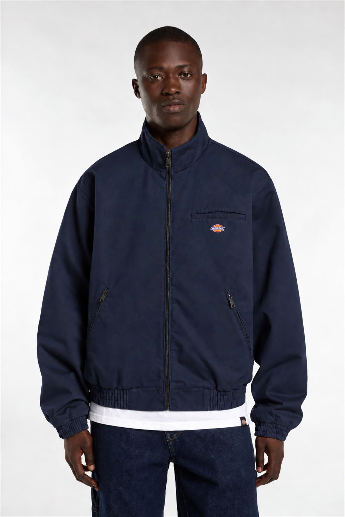 Dickies - Donkerblauwe Poly Cotton jas