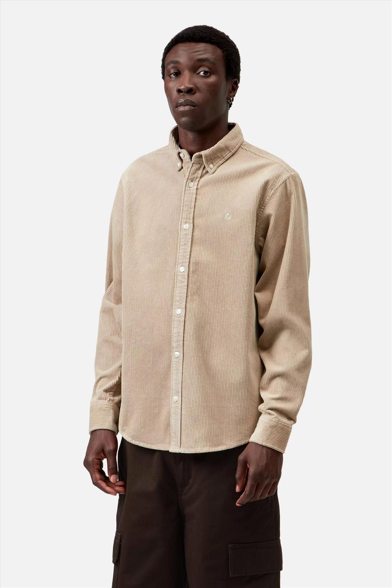 Carhartt WIP - Ecru Madison Cord hemd