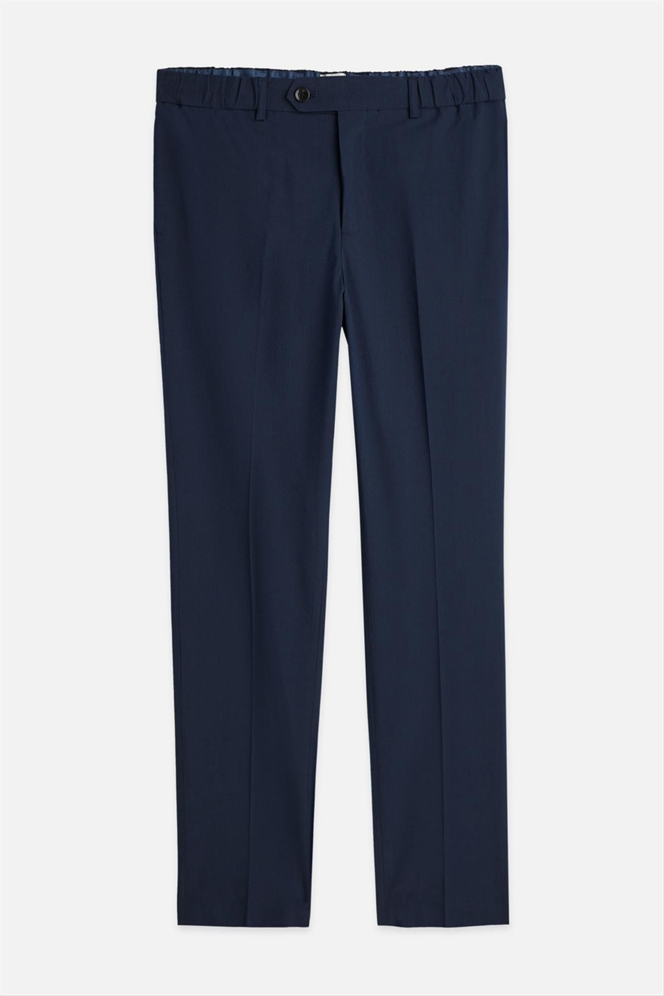Scotch & Soda - Donkerblauwe Warren regular straight broek