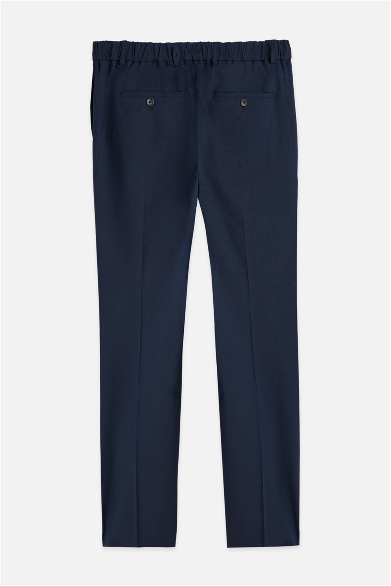Scotch & Soda - Donkerblauwe Warren regular straight broek