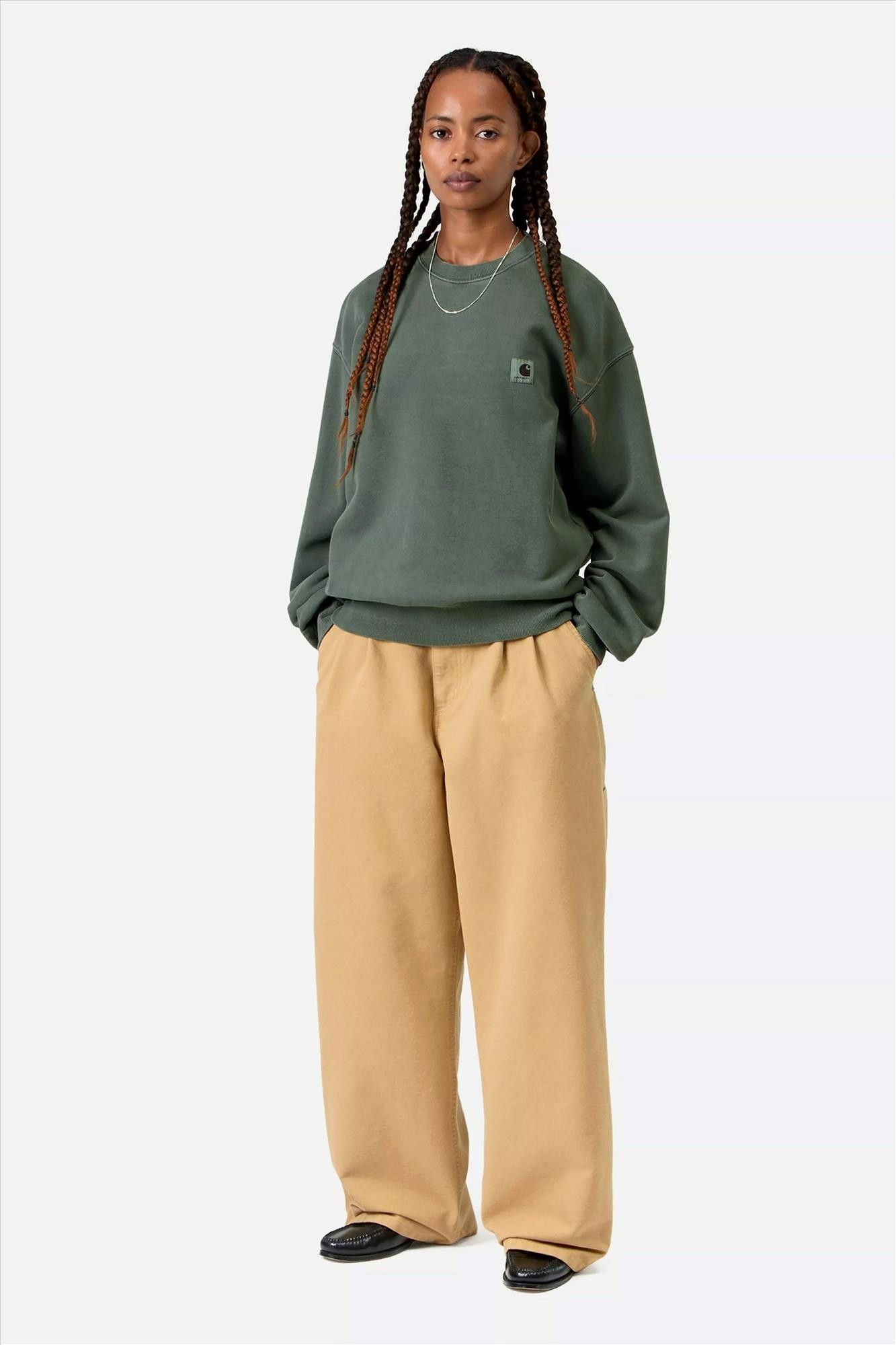 Carhartt WIP - Kaki Nelson sweater