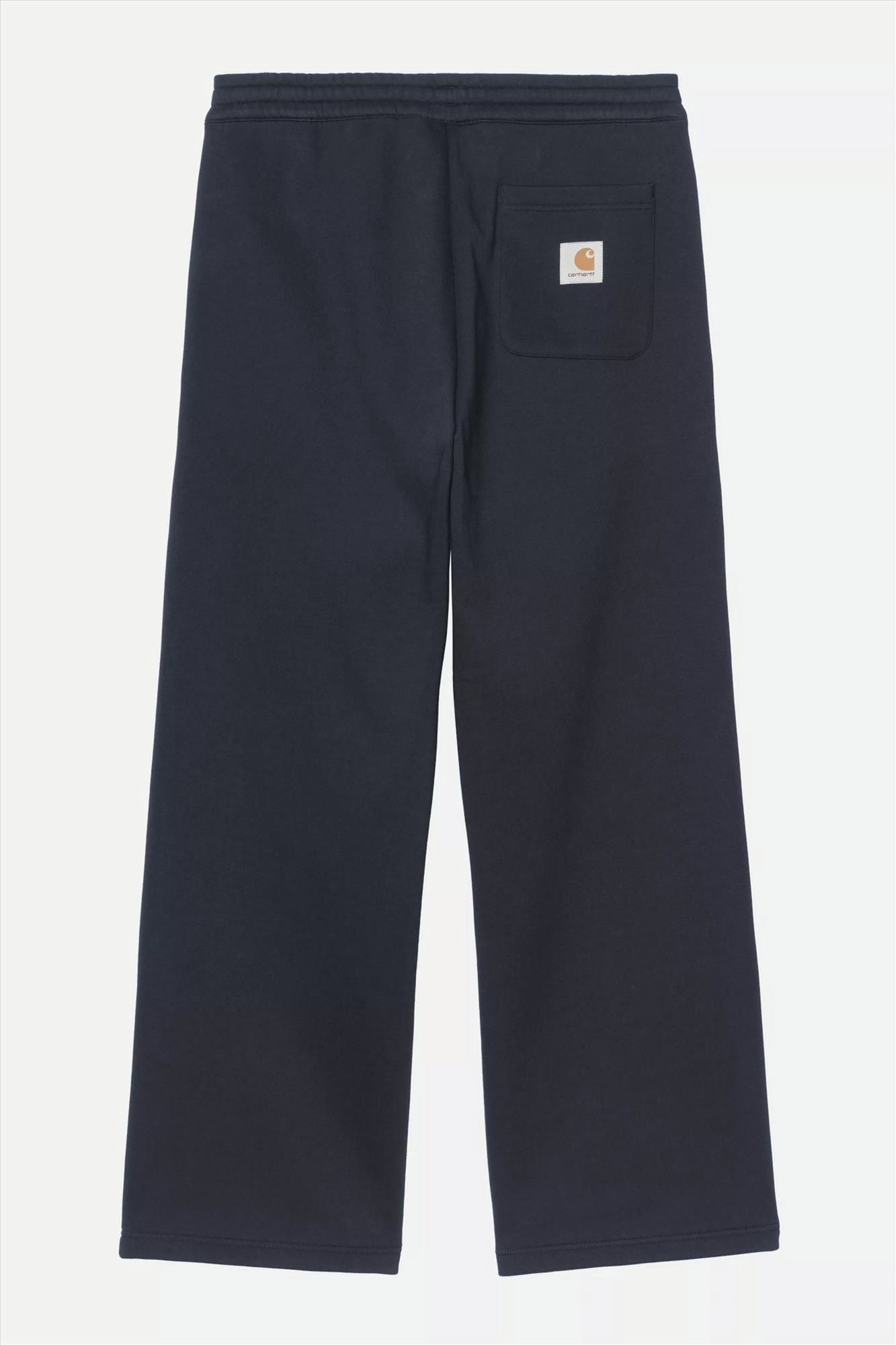 Carhartt WIP - Donkerblauwe Mack sweatpants