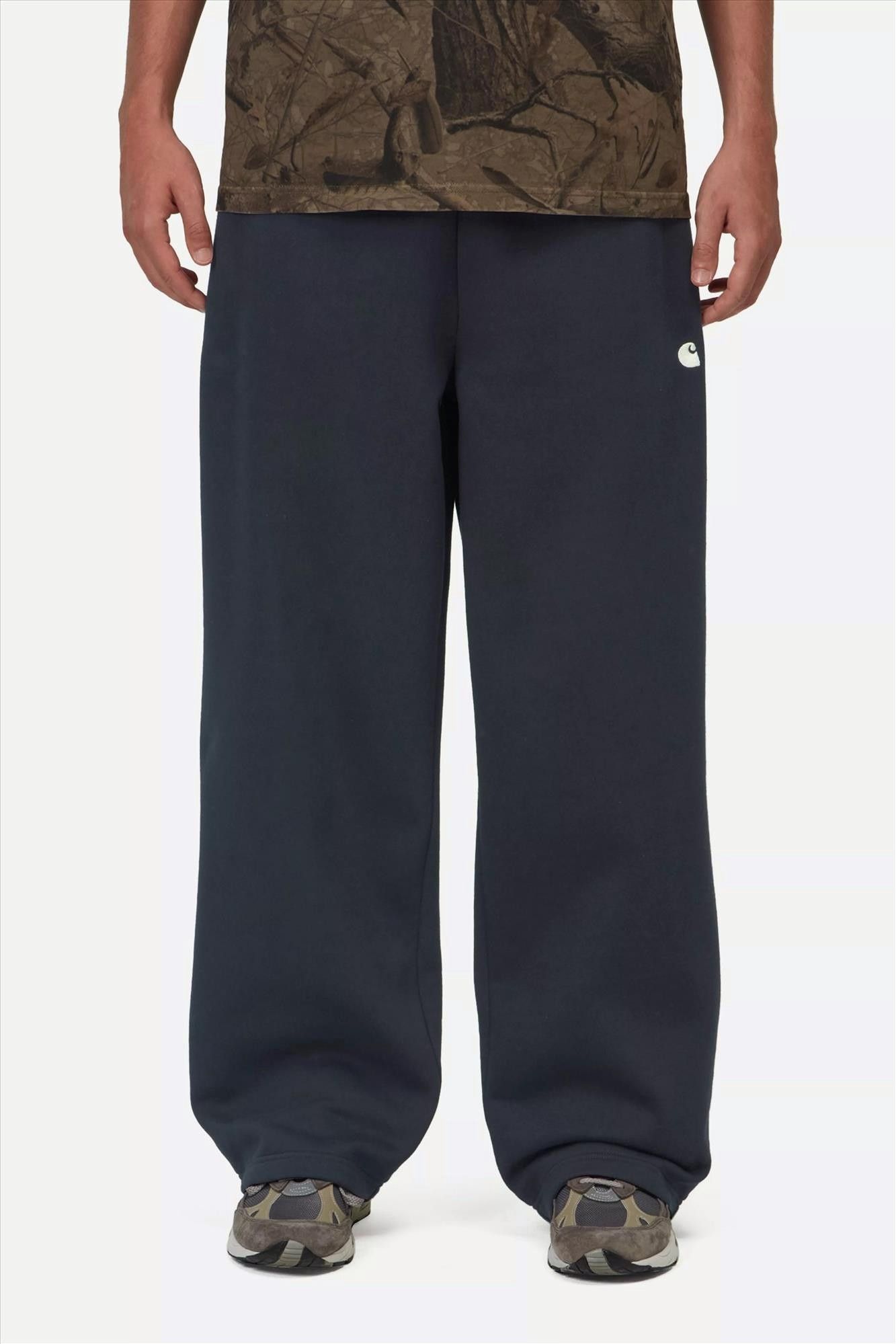 Carhartt WIP - Donkerblauwe Mack sweatpants