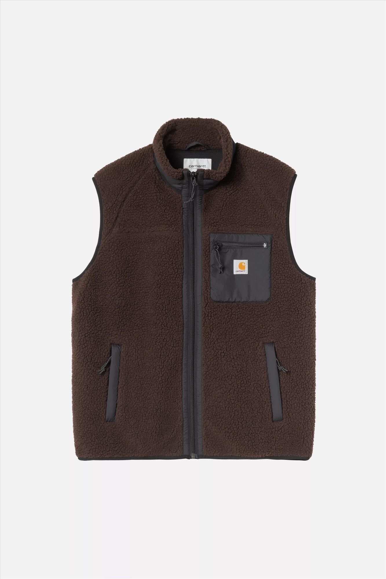 Carhartt WIP - Donkerbruine Prentis bodywarmer