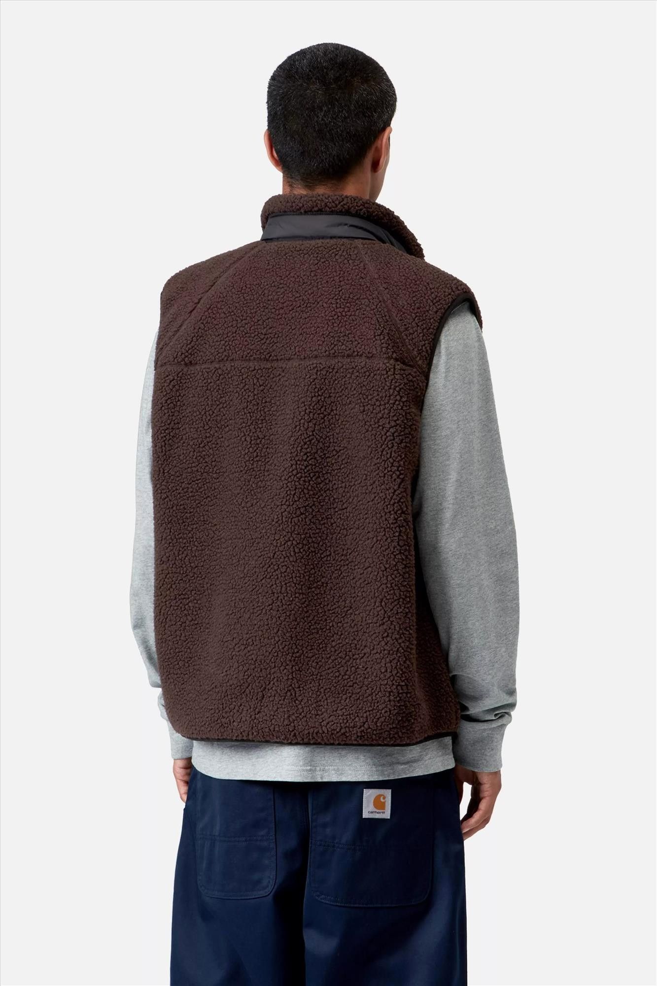 Carhartt WIP - Donkerbruine Prentis bodywarmer