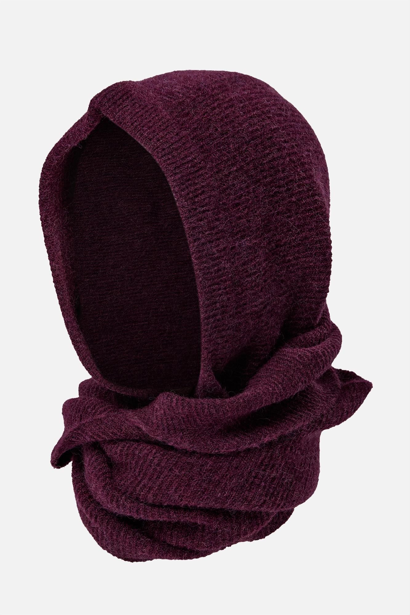 Nümph - Bordeaux Nuriette Hoodiesjaal