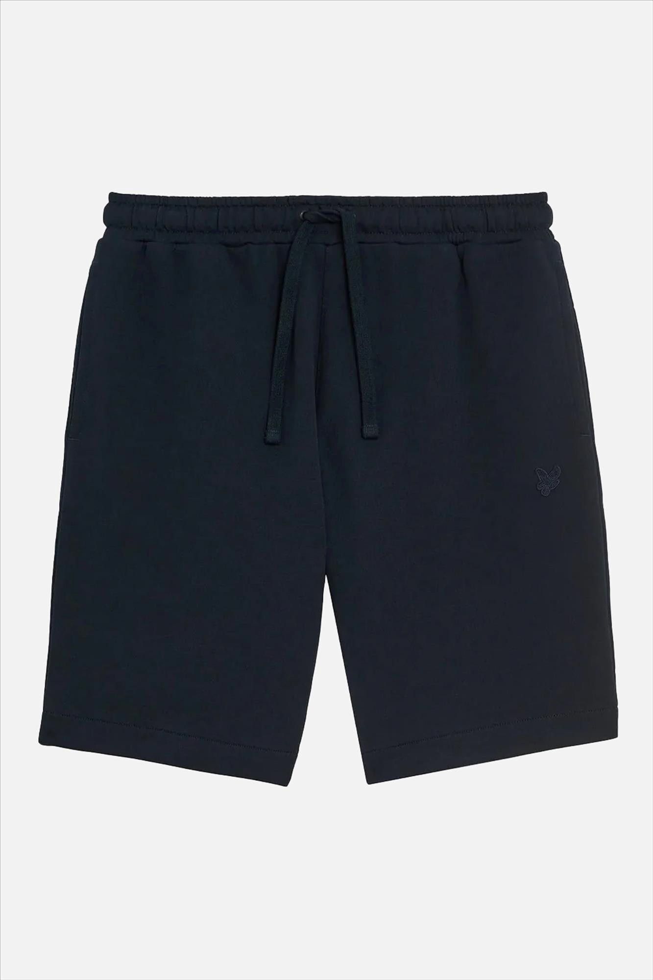 Lyle & Scott - Donkerblauwe Superfine sweatshort