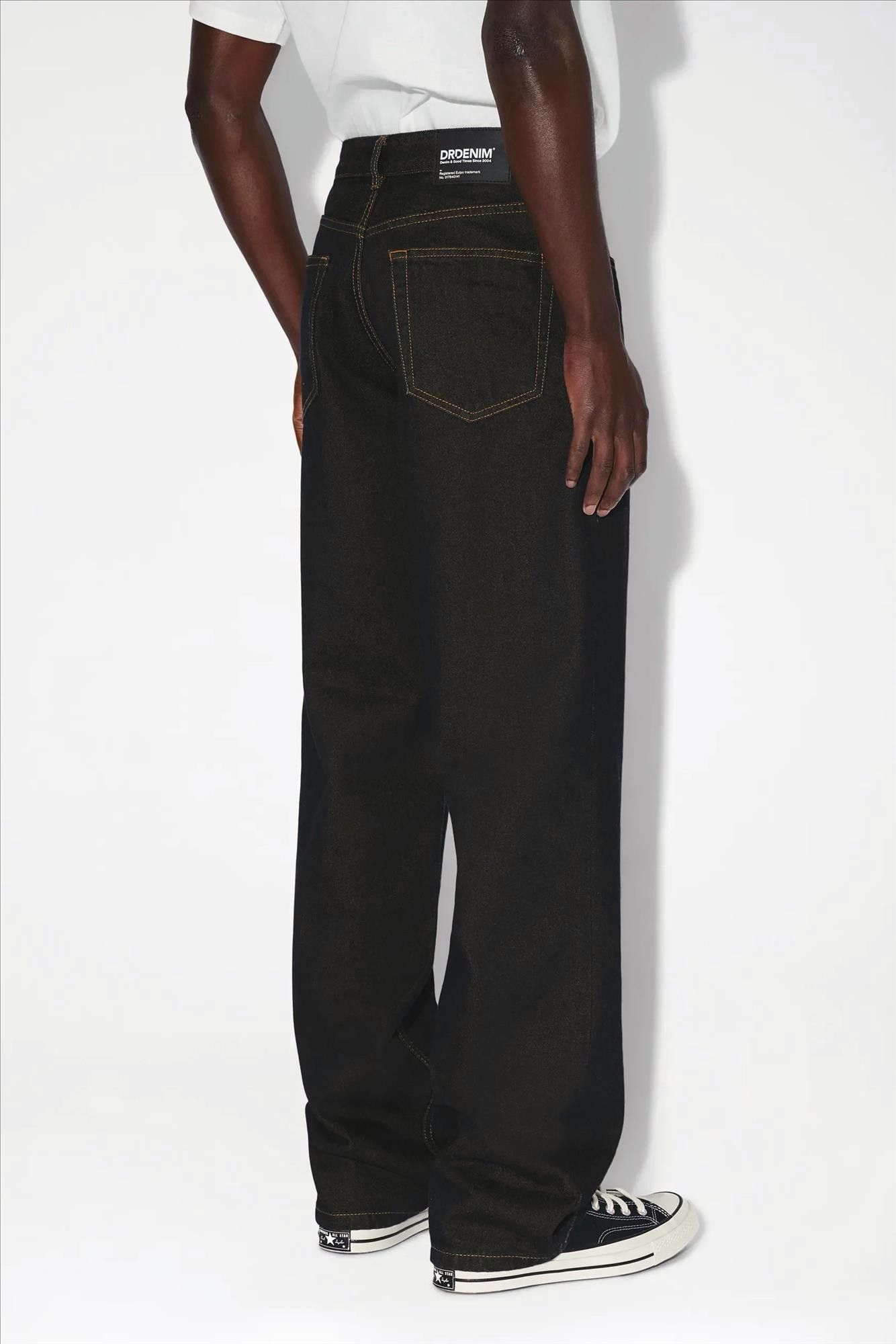 Dr. Denim - Donkerblauwe Kodiak Rinse Omar relaxed jeans